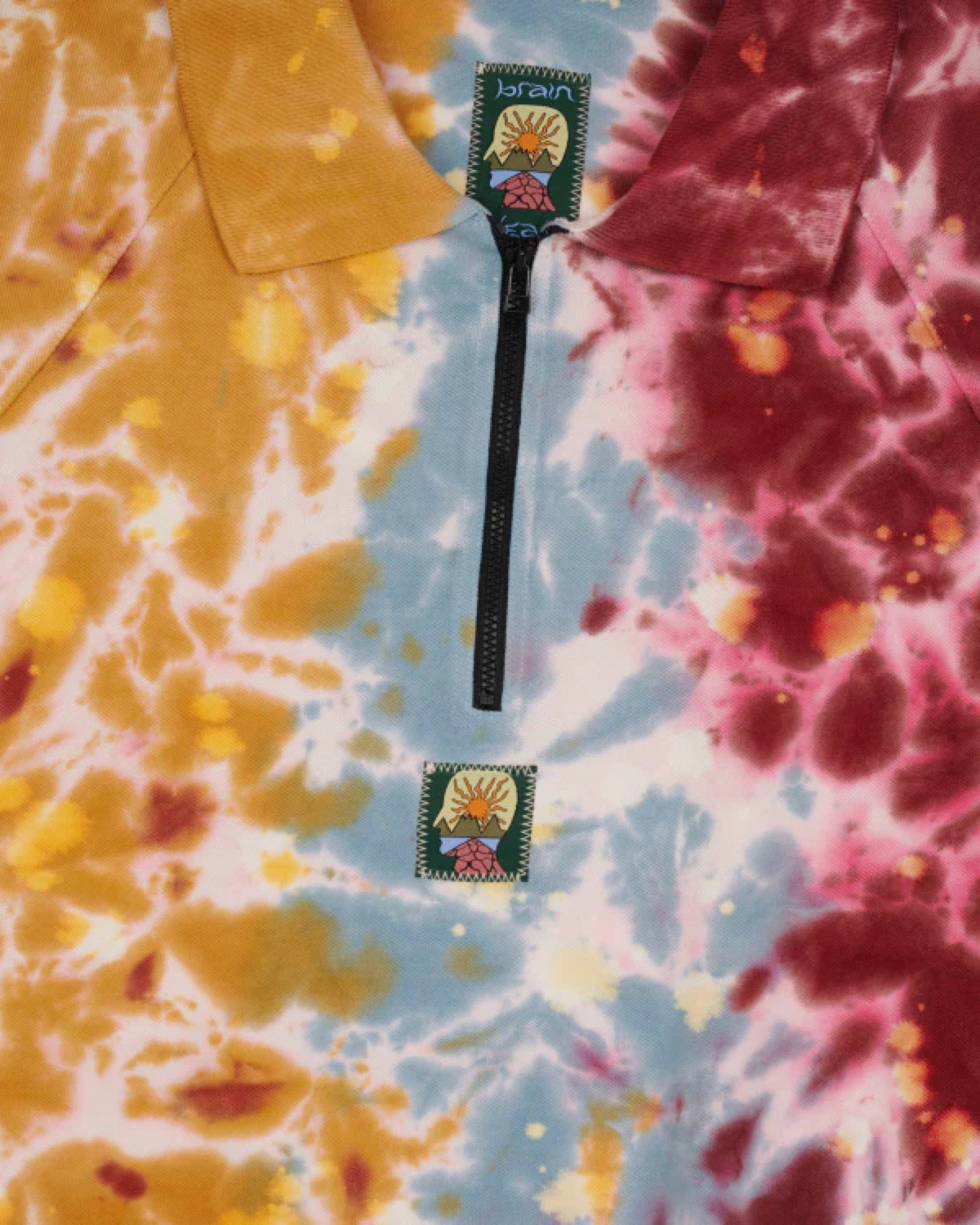 BRAIN DEAD / DYED SHORT SLEEVE BOXED PIQUE POLO (T13004803SS26)