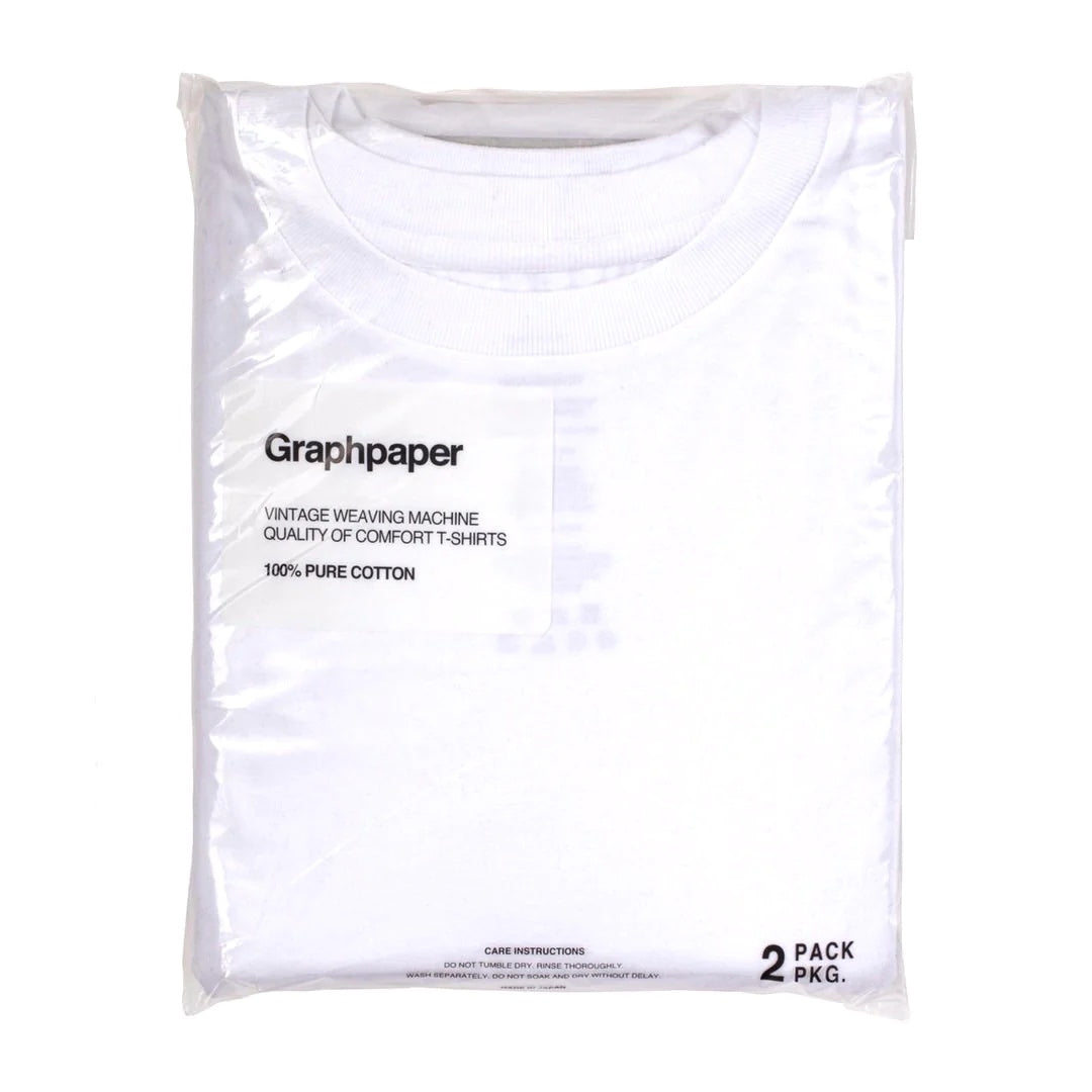 Graphpaper の 2-Pack Crew Neck Tee