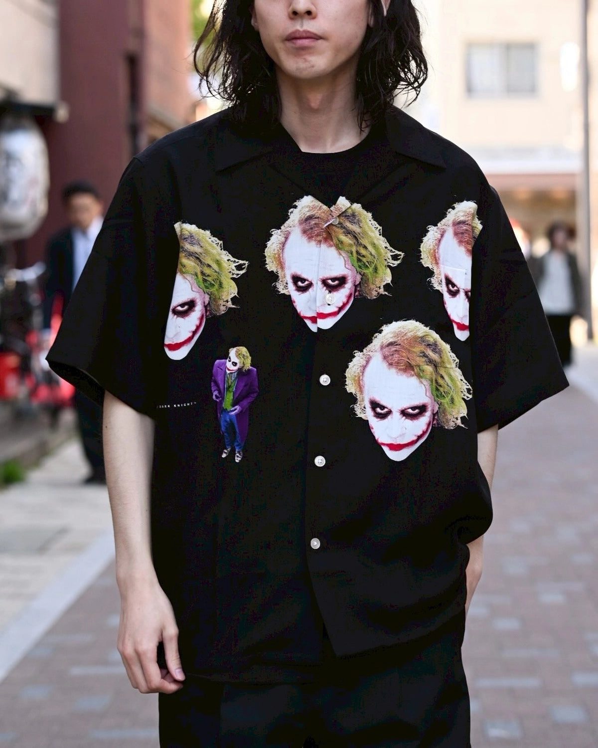 WACKO MARIA × THE DARK KNIGHT TRILOGY / S/S HAWAIIAN SHIRT -TYPE-5- (TDKT-WM-HI05)