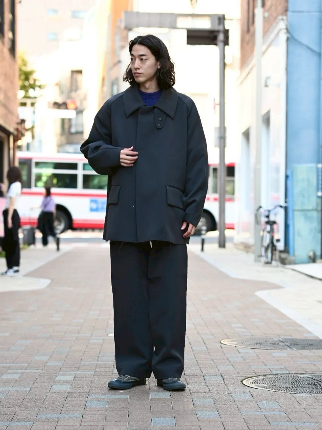 N.HOOLYWOOD 24AW HALF COAT ブルゾン 撥水 希望商店 HALF COAT 