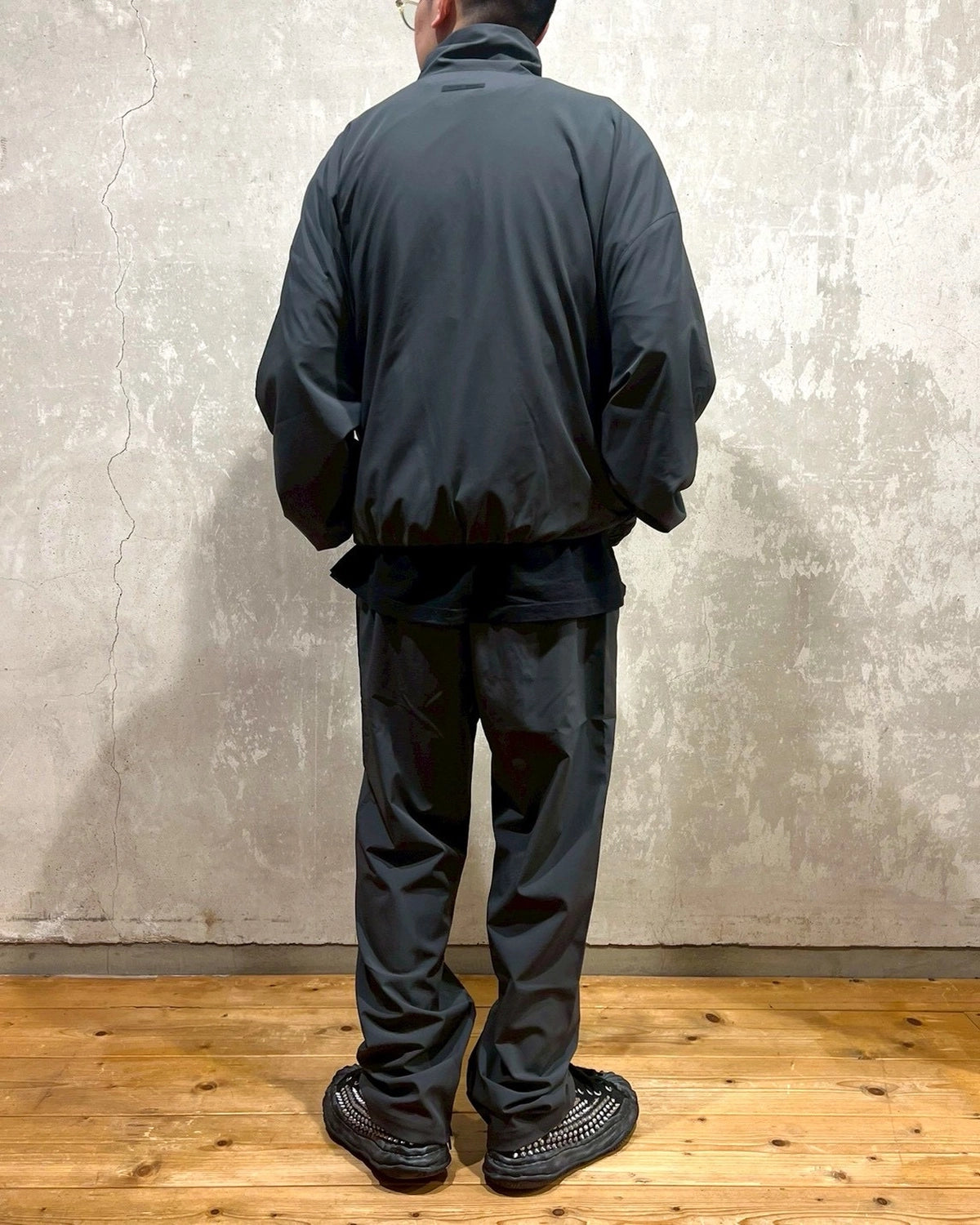 ESSENTIALS / HALF ZIP TRACK JACKET (202HO258271F)