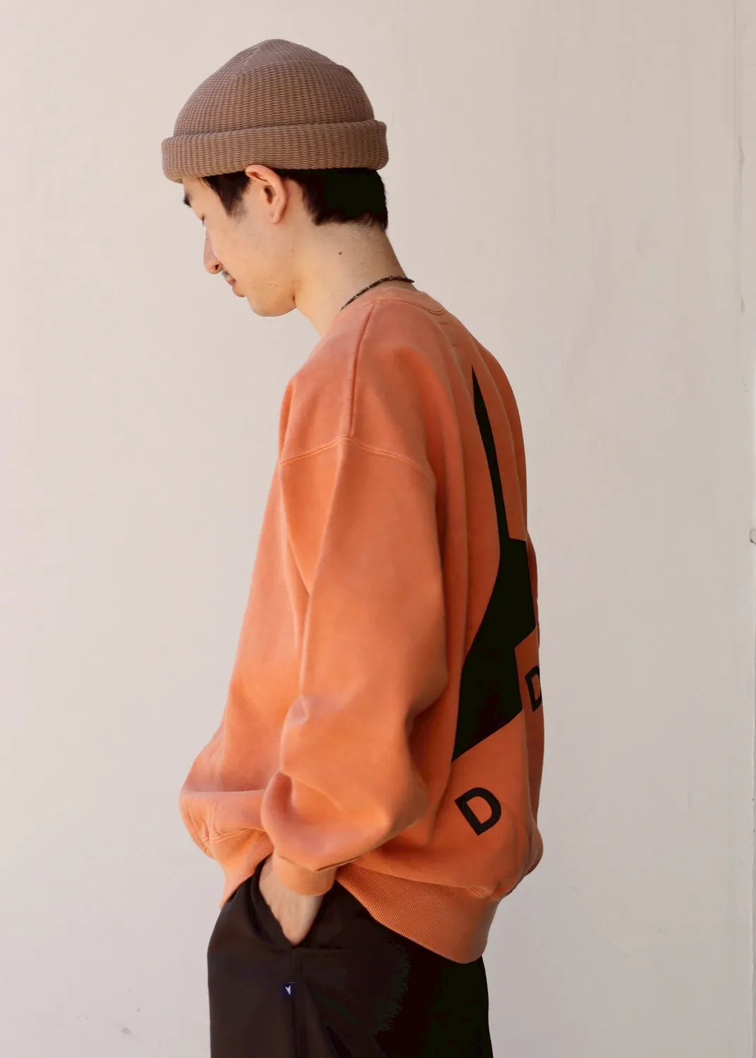 DESCENDANT / CETUS CREW NECK PIGMENT DYE (252ATDS-CSM15)