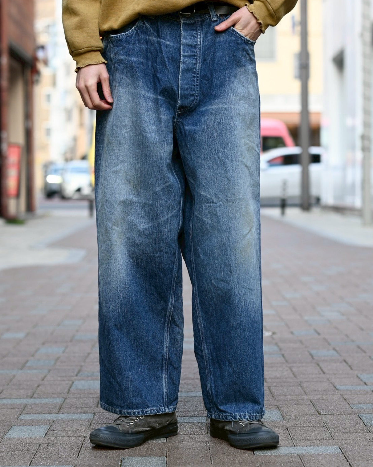 A.PRESSE / Vintage Denim Logger Pants (26SAP-04-26)