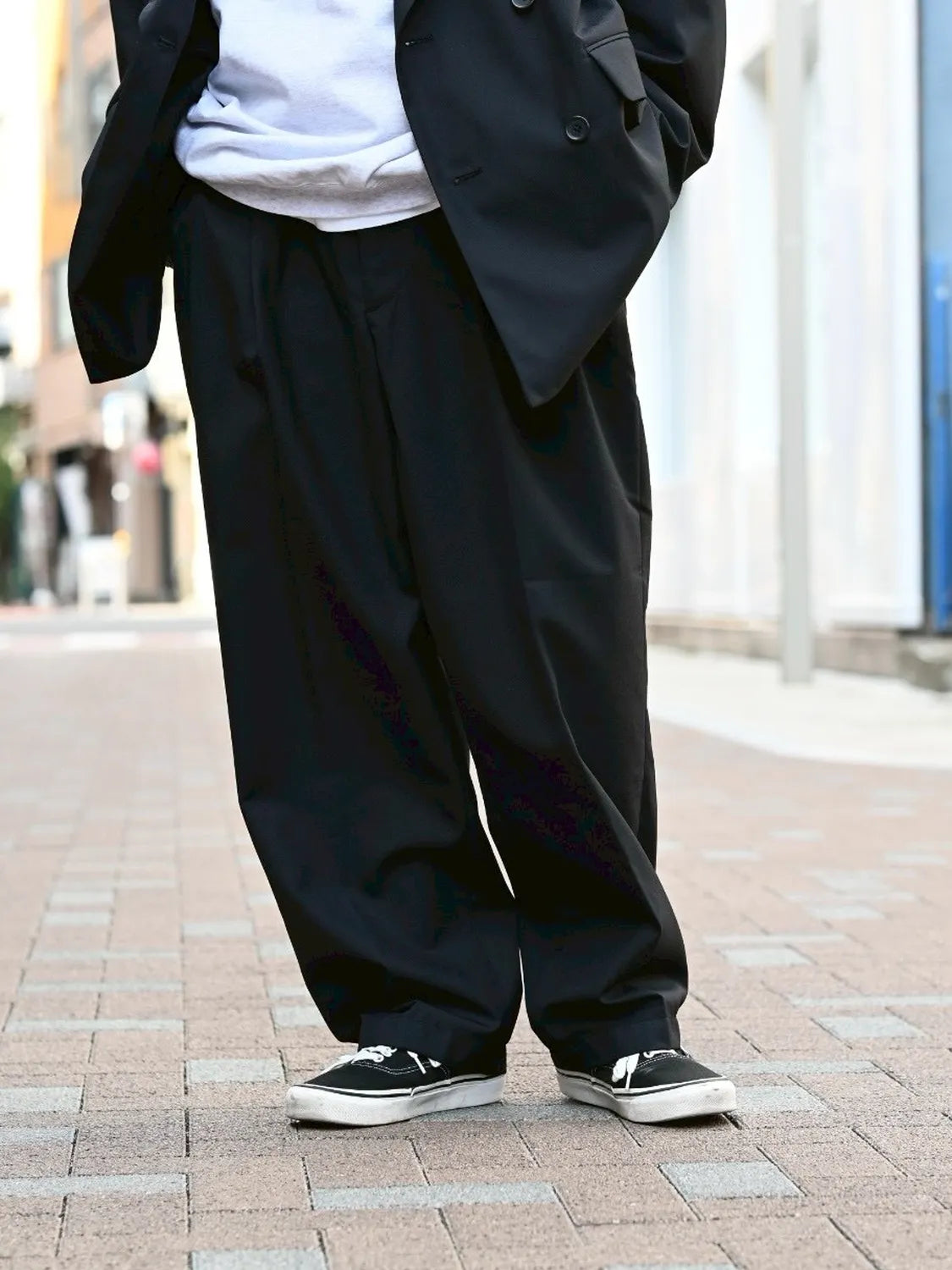 COOTIE PRODUCTIONS® / T/W Saxony 2 Tuck Wide Easy Trousers (CTE-25A107)