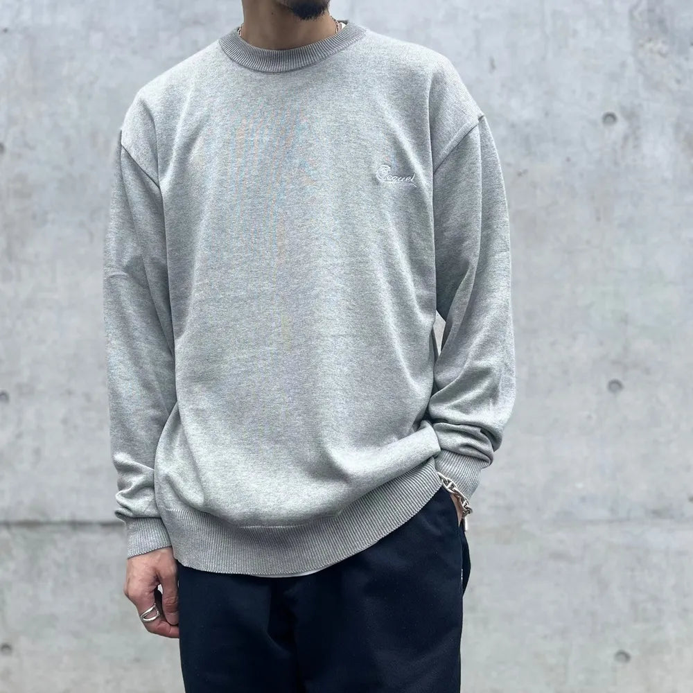 SEQUEL / KNIT CREW NECK (SQ-24SS-KN-01)