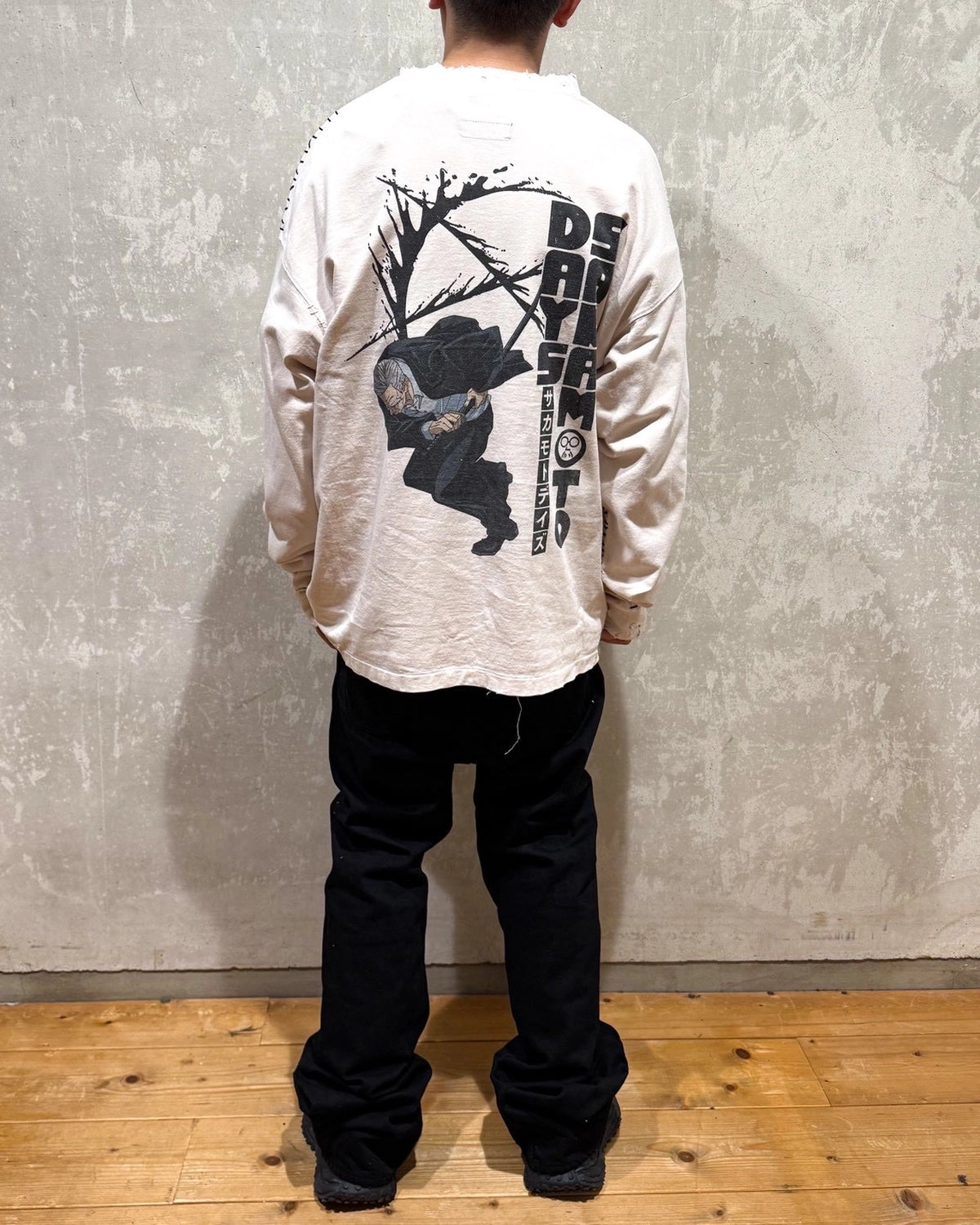 THE SUGAR PUNCH × MINUS × SAKAMOTO DAYS / L/S T-Shirt -TAKAMURA- (TSMM25SM002)