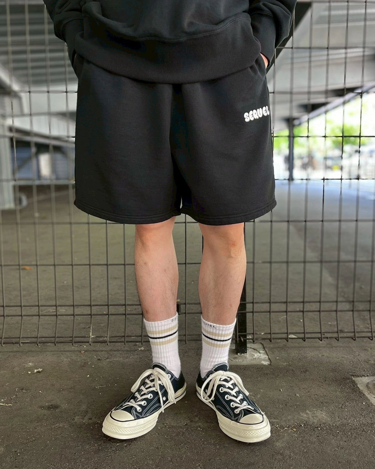 SEQUEL / T/C裏毛 SWEAT SHORT PANTS (SQ-25SS-SP-01)