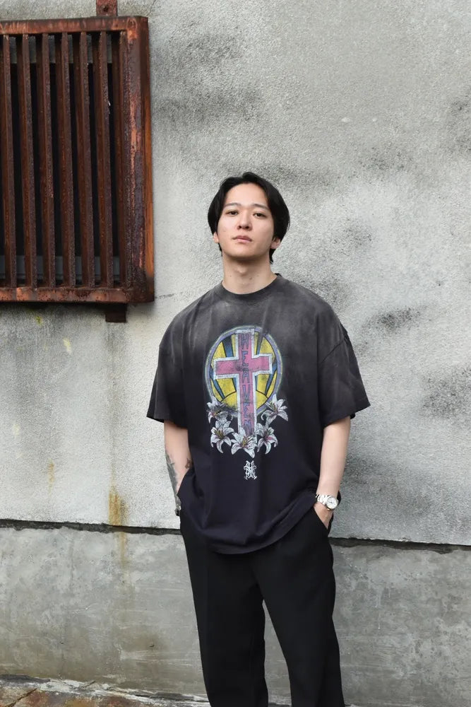 KAMIYA × REGGAWS ELCLUSIVE / HEAVEN" T-SHIRT (G13TS201-0)