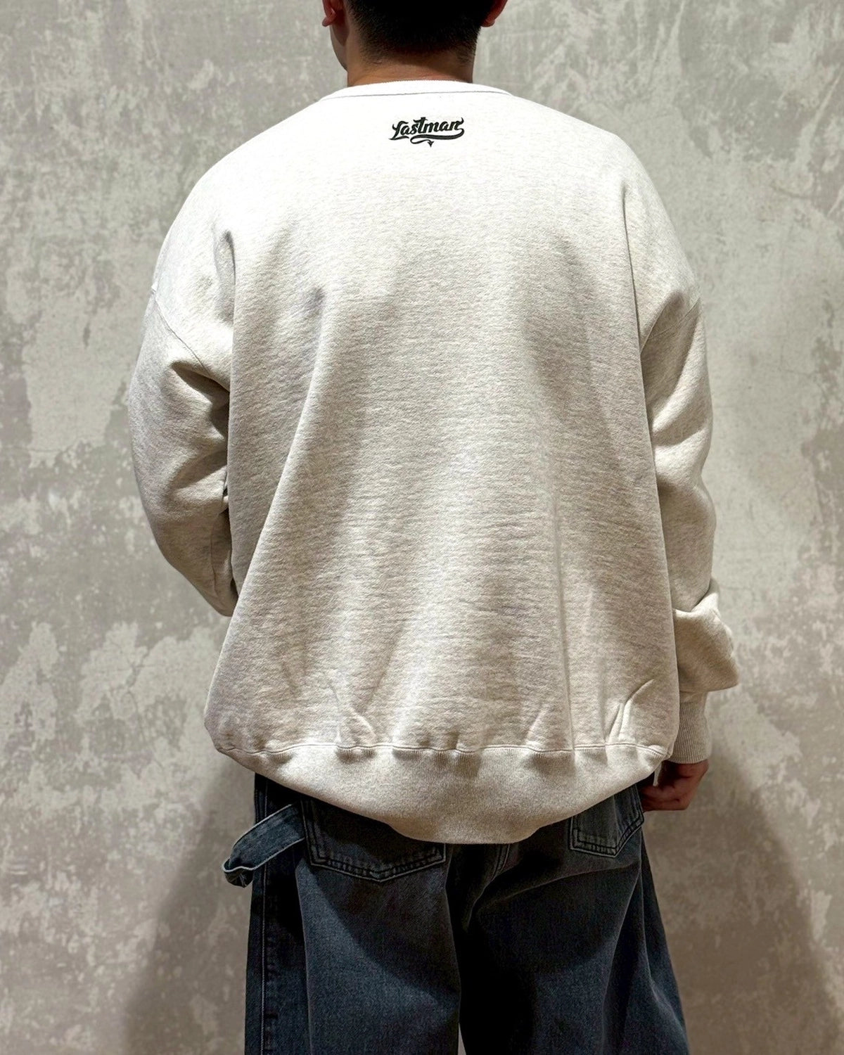 LASTMAN / PRINTED CREW NECK "EASY RIDER" (252LM-CT15)