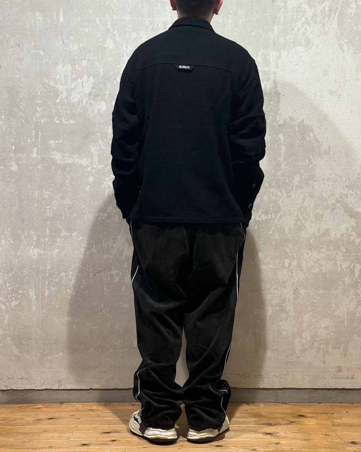 ALWAYS OUT OF STOCK / TWEED-LIKE UTILITY JACKET (HA-025202108)