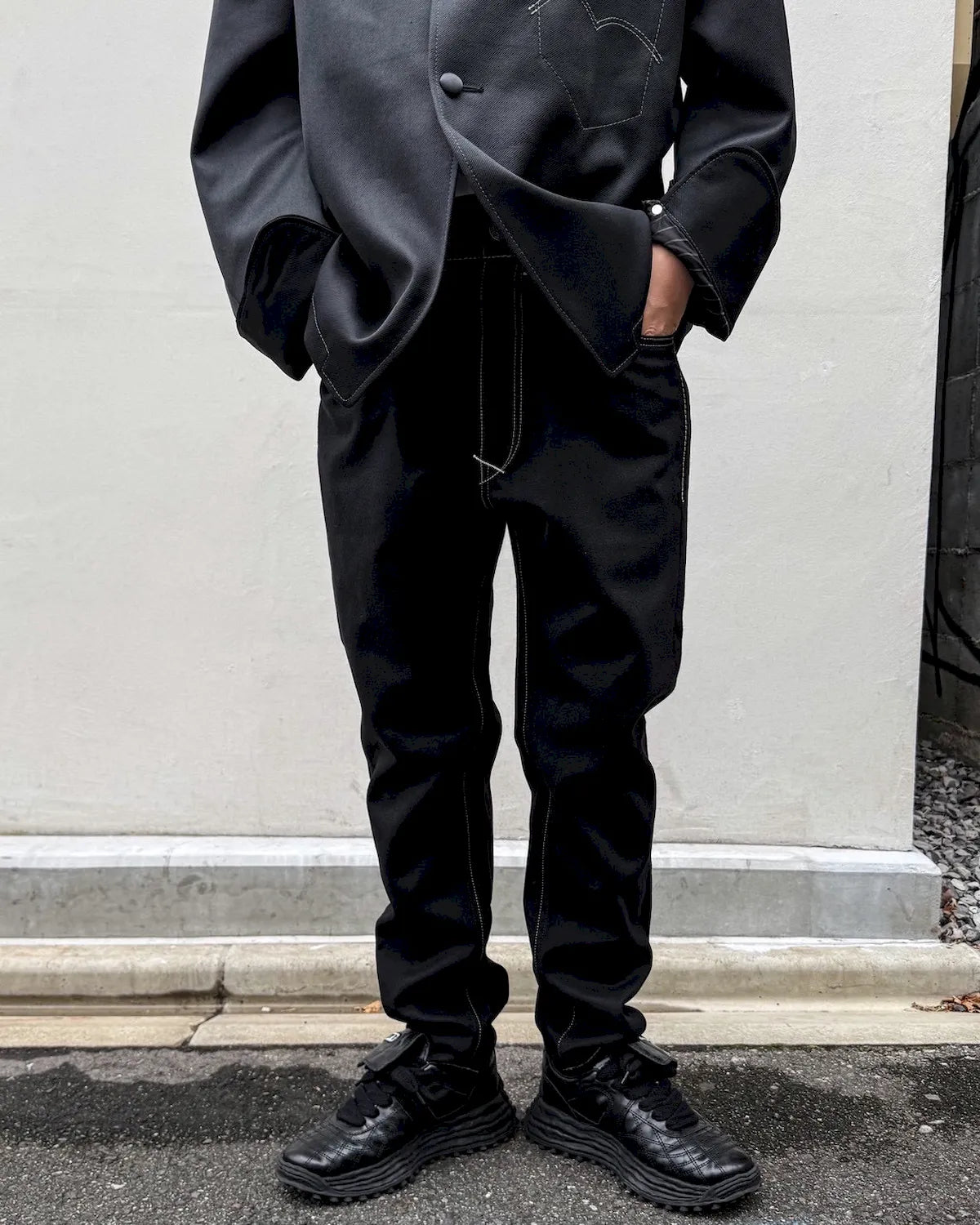 JUNYA WATANABE MAN × LEVI'S / WOOL PANTS (WR-P204-051)