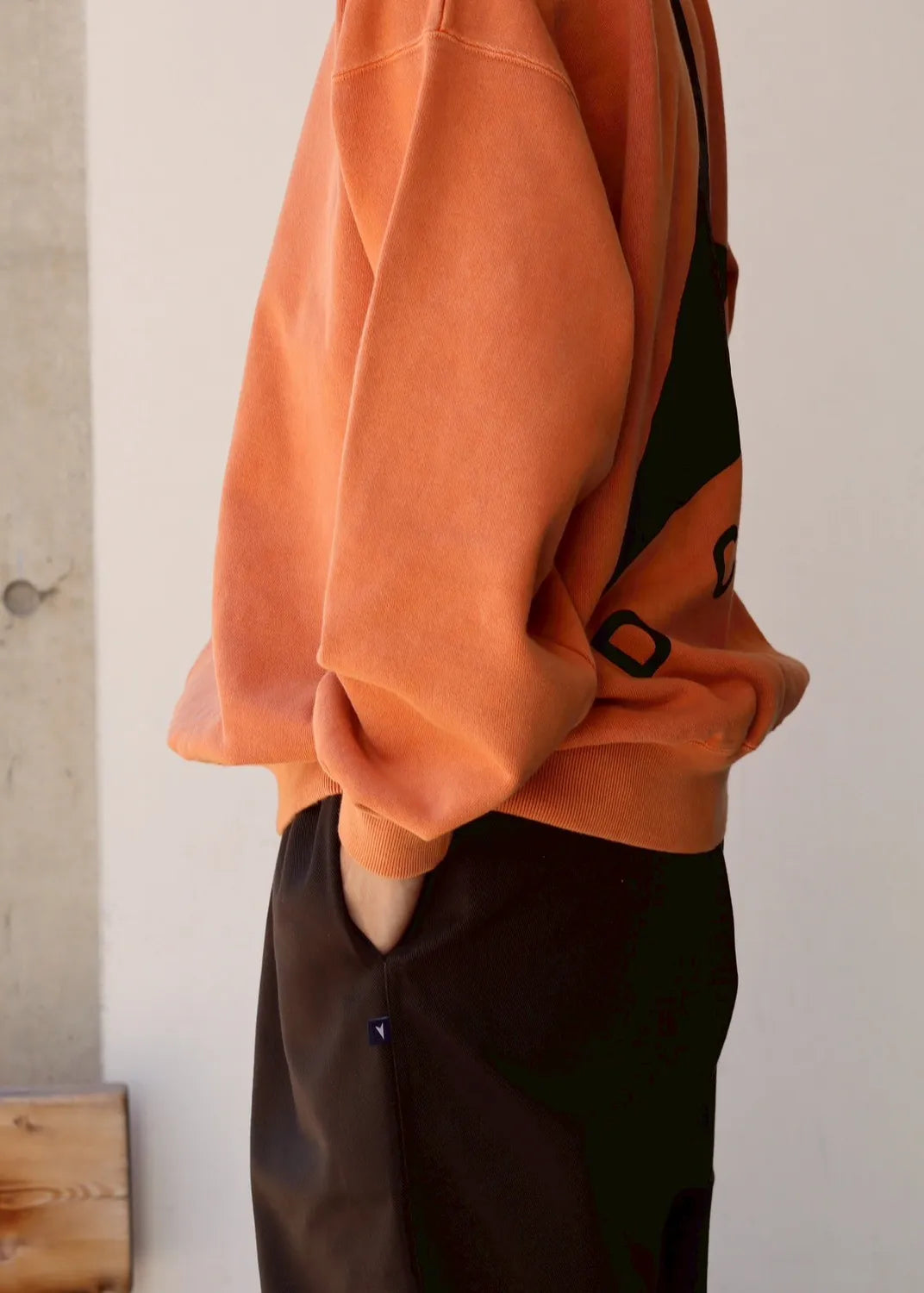 DESCENDANT / CETUS CREW NECK PIGMENT DYE (252ATDS-CSM15)