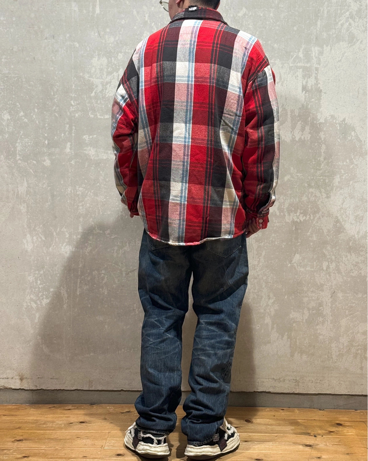 ©︎SAINT Mxxxxxx / FLANNEL SHIRT / CHECK (SM-HR1-0000-043)