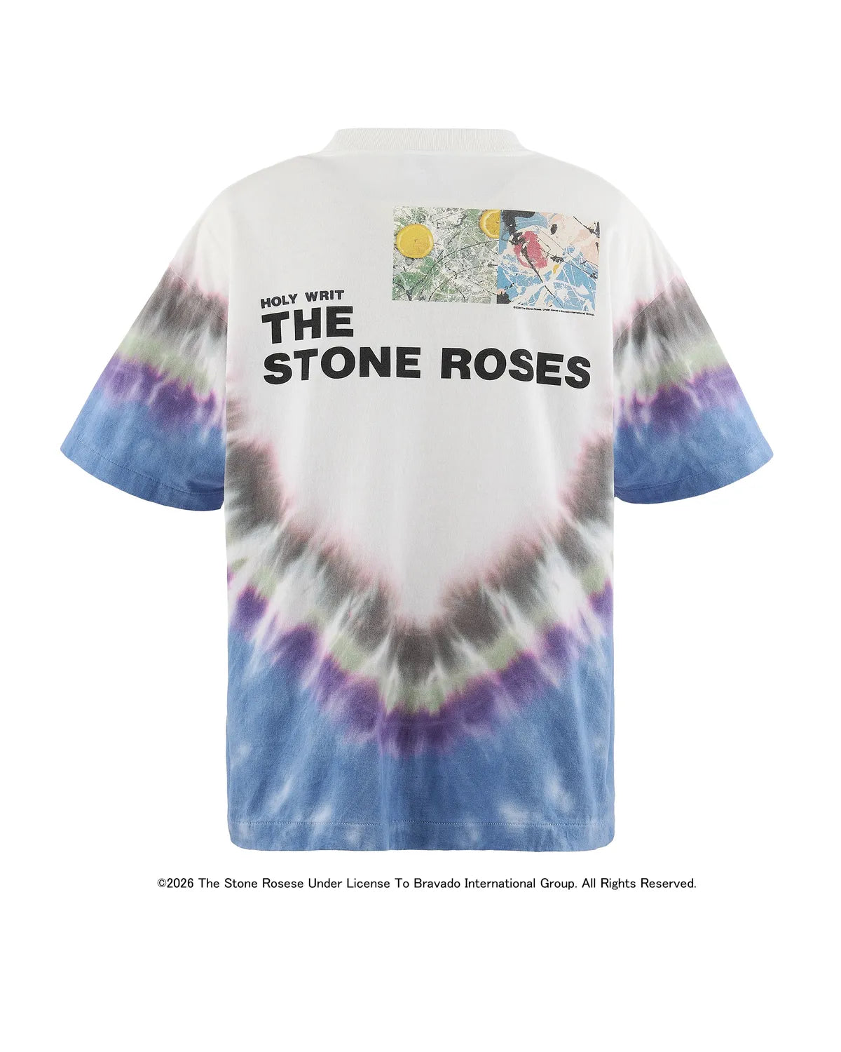 ©︎SAINT Mxxxxxx × THE STONE ROSES / TSR_SS T-SHIRT / LEMON (SM-MK8-0000-C76)