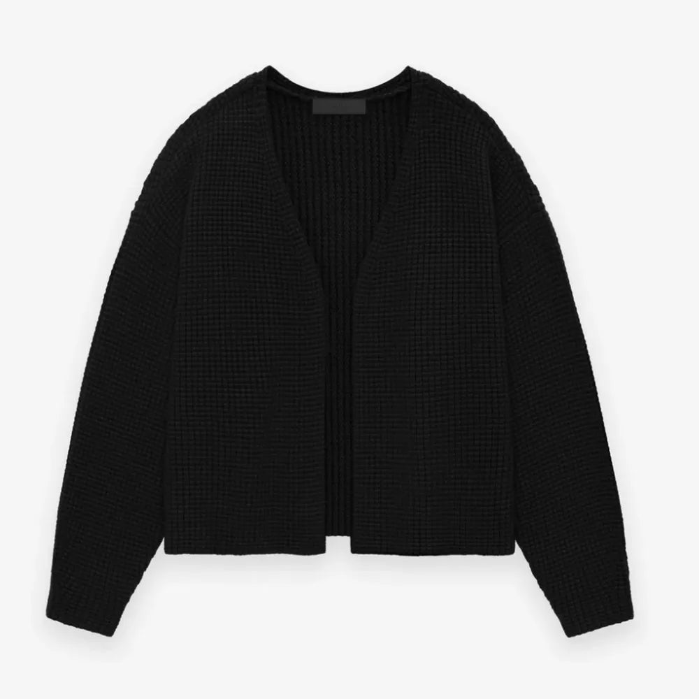 ESSENTIALS の HEAVY WAFFLE CARDIGAN (192BT246200F)