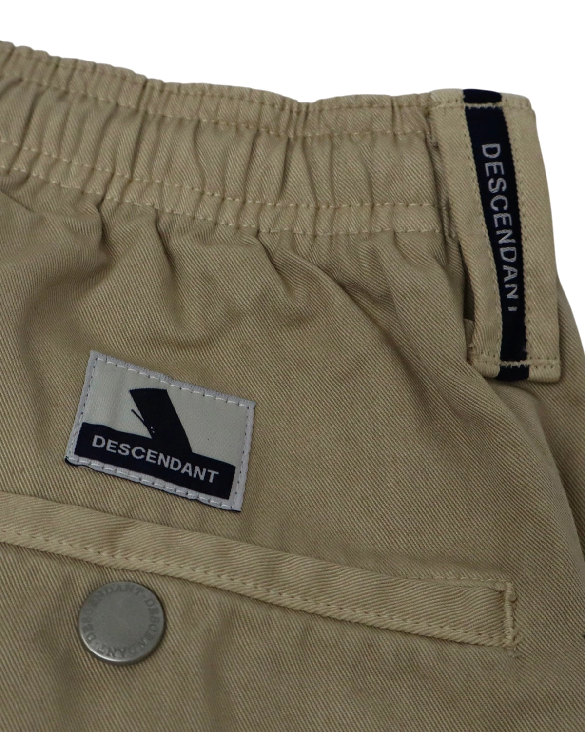 DESCENDANT / SHORE TWILL CARGO BEACH SHORTS PIGMENT DYE (261CPDS-PTM05)