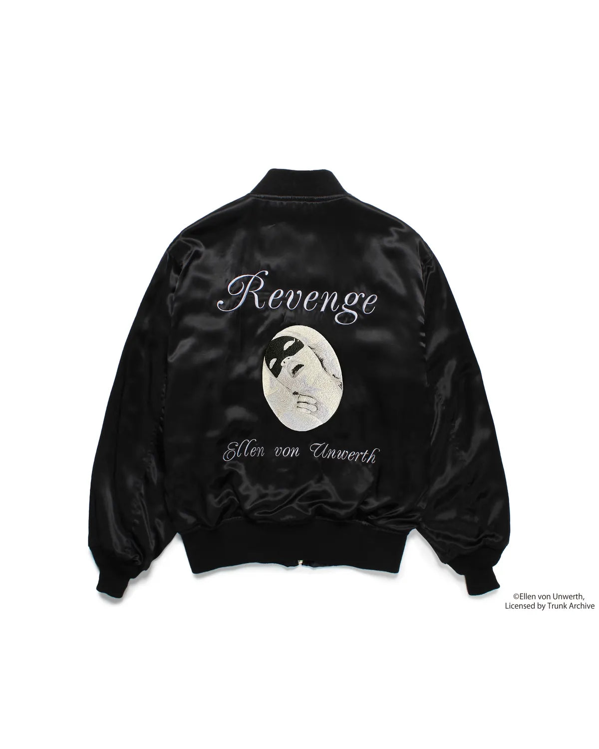 WACKO MARIA × ELLEN VON UNWERTH / LEATHER VARSITY JACKET (EVU-WM-ML01)