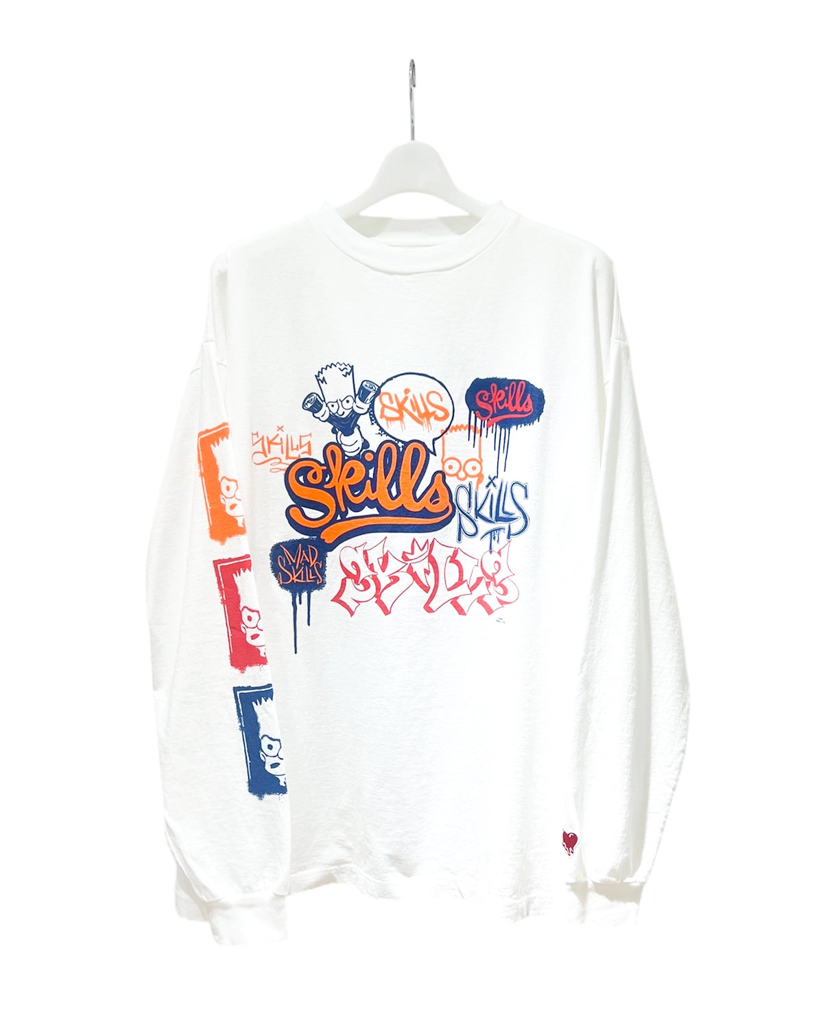 Emotionaly Unavailable  の EU SP SPRAY LS TEE (EU-MK8-0000-C29)