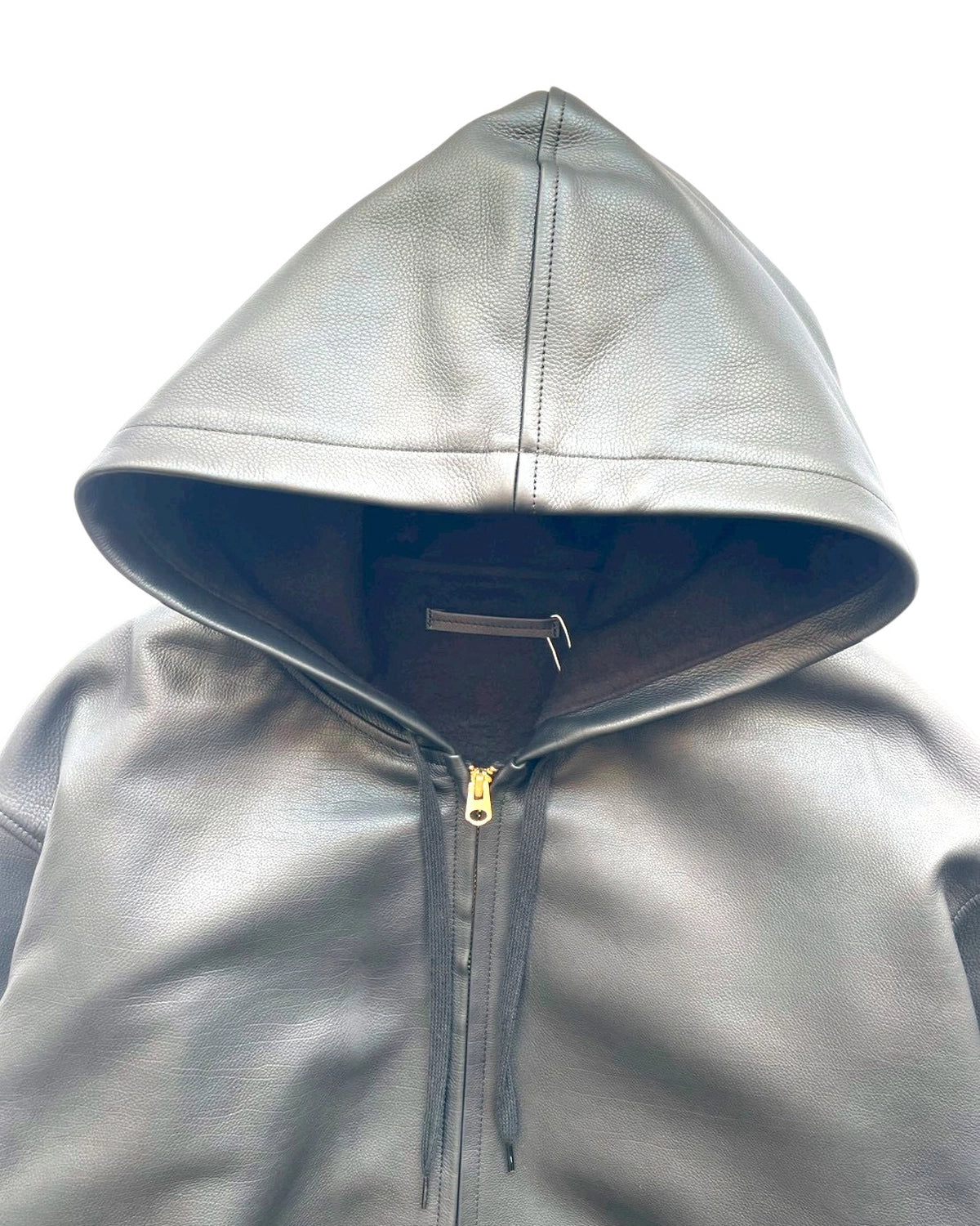 COMOLI / カーフスキン ジップパーカ (C03-01028)