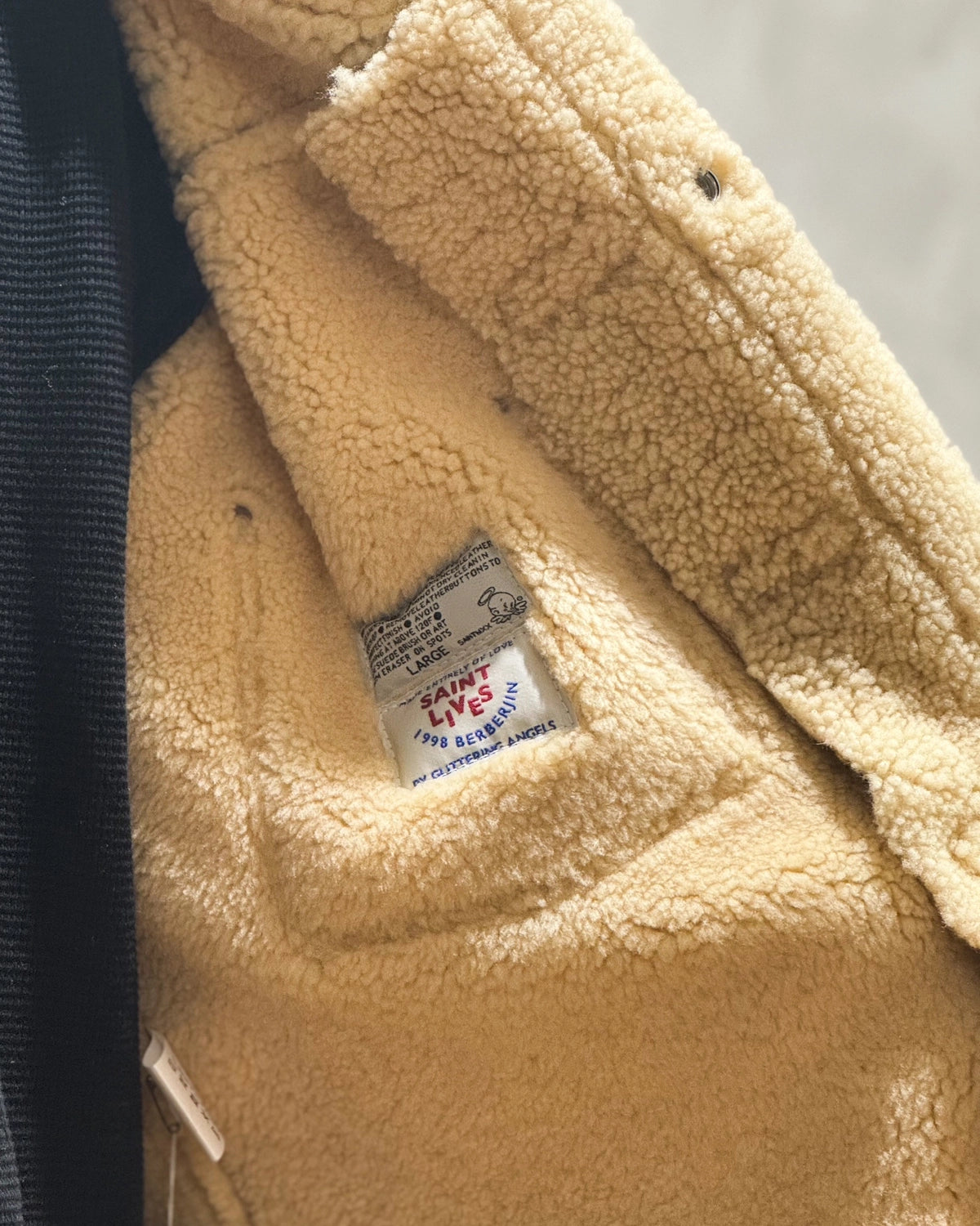 ©︎SAINT Mxxxxxx × BerBerJin / BB_MOUTON JACKET / MOUTON (SM-HR1-0000-C59)