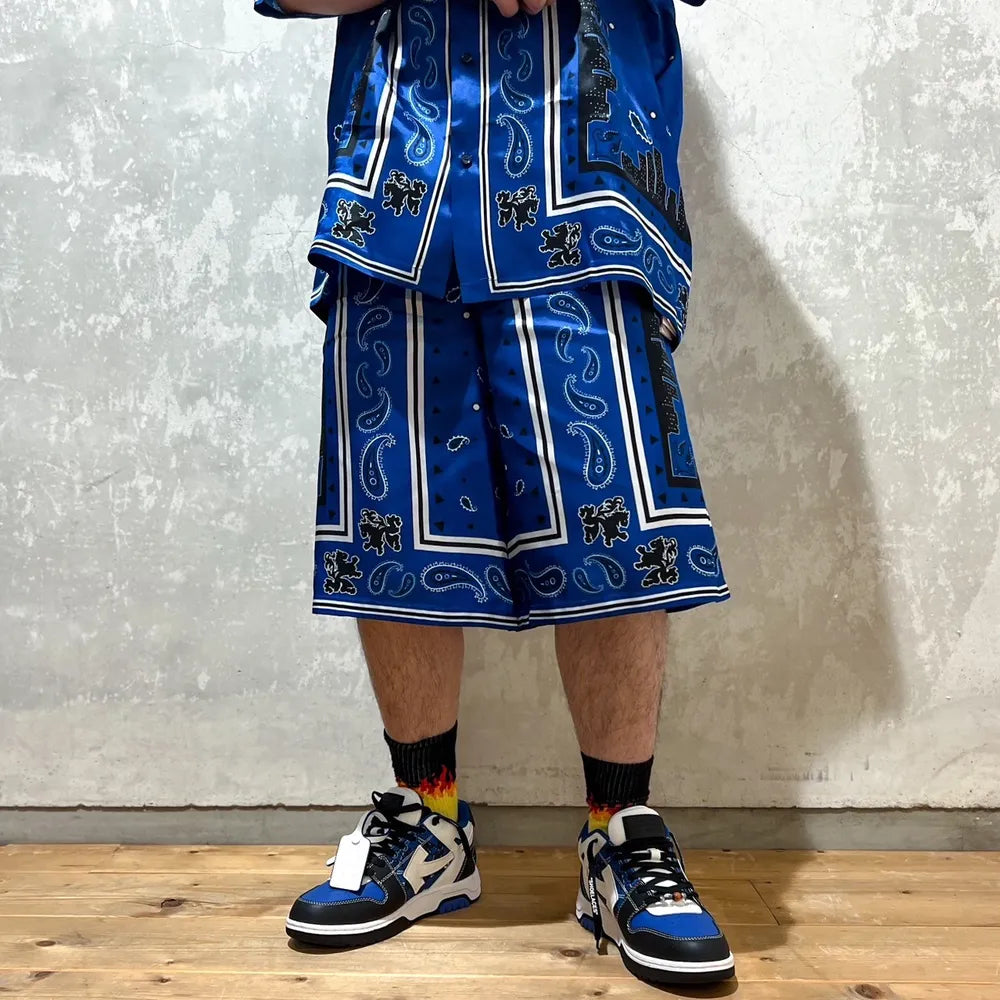 Off-White™ / BANDANA BOWLING SHIRT (OMGR24-RTW0364)