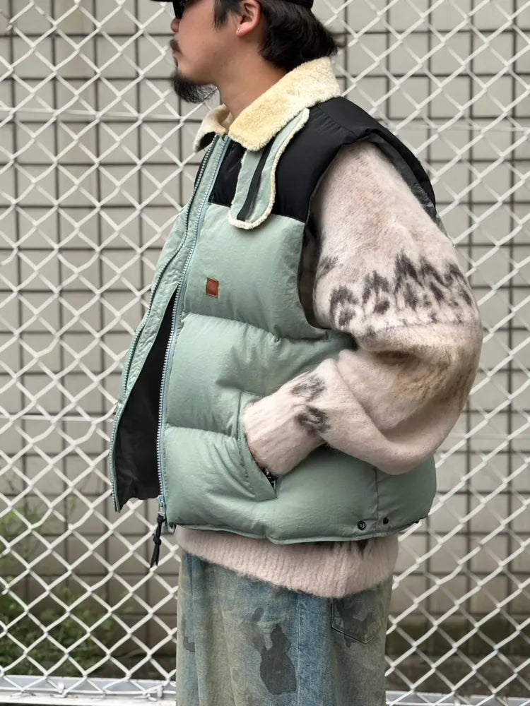 refomed / SLEEPING DOWN VEST (REVE-004)