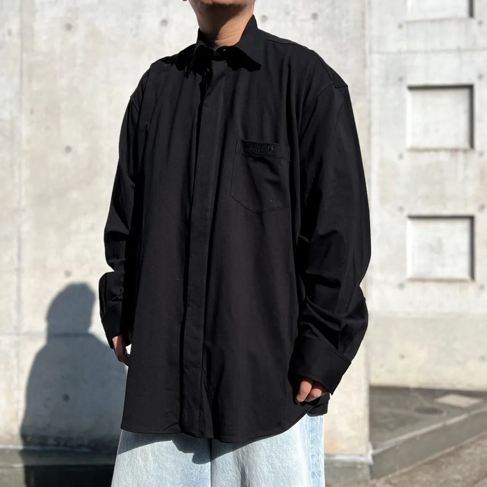 VETEMENTS / BLACKOUT JERSEY SHIRT