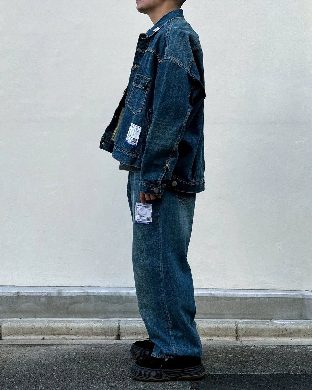 Maison MIHARA YASUHIRO  in・stru(men-tal). / Hard Washed Selvage Denim Jacket (I16BL081)