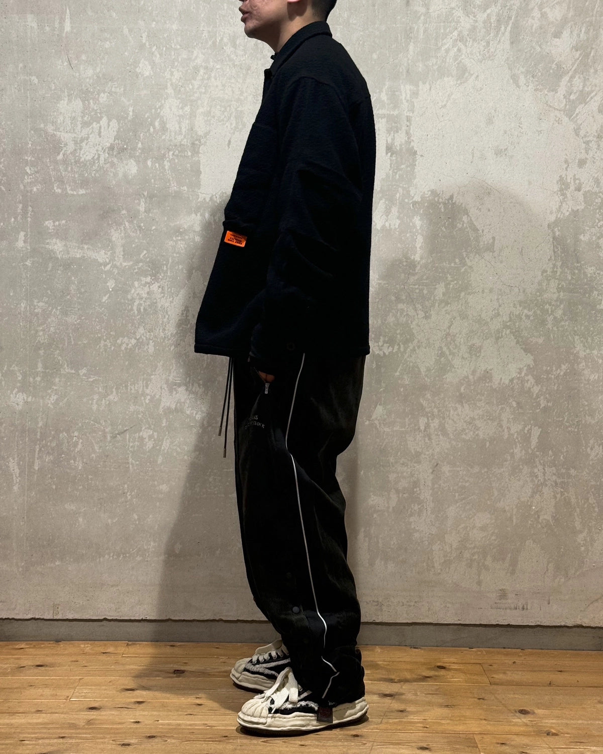 ALWAYS OUT OF STOCK / TWEED-LIKE UTILITY JACKET (HA-025202108)