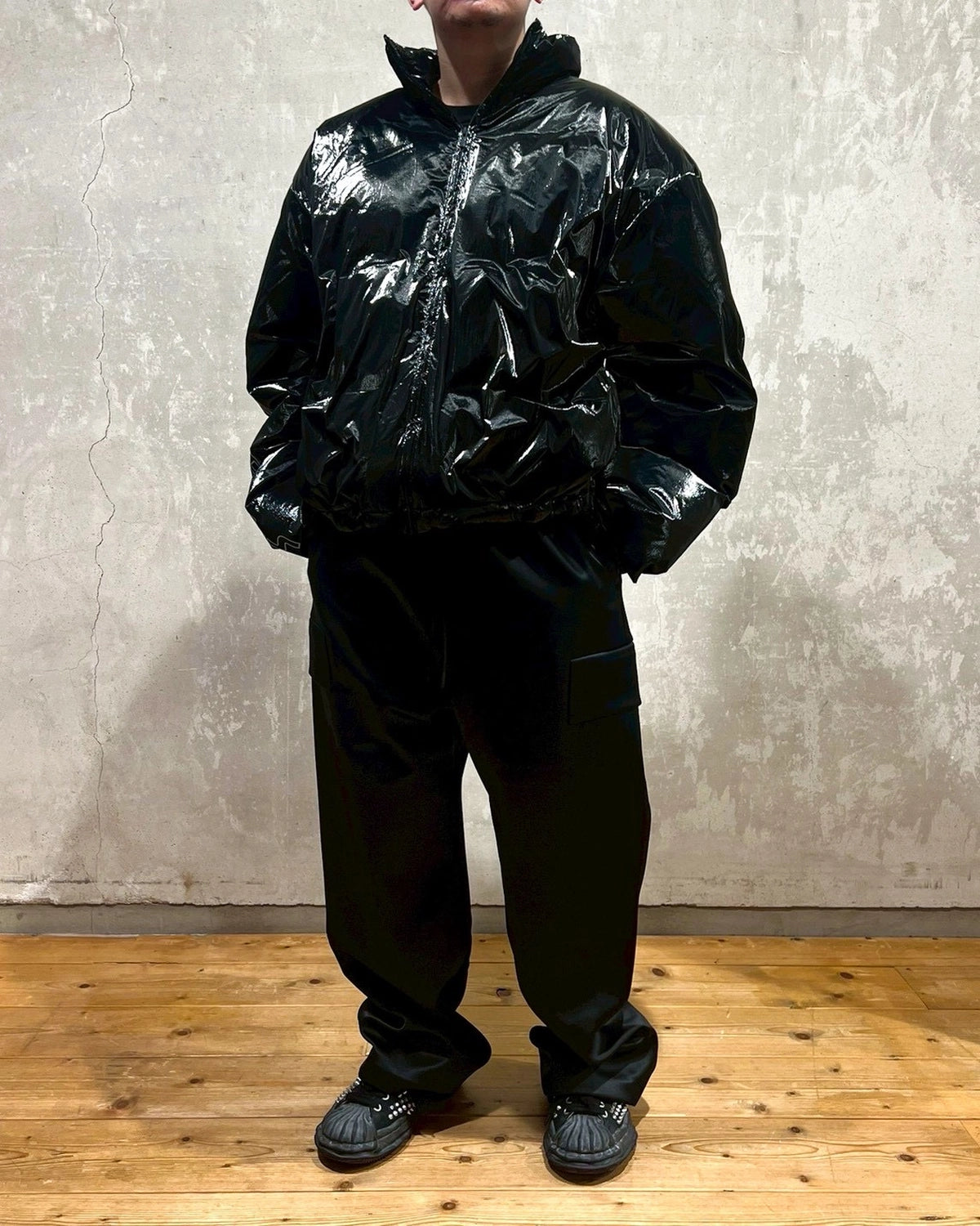 ESSENTIALS / Ripstop Nylon Puffer Jacket (202HO258181F)