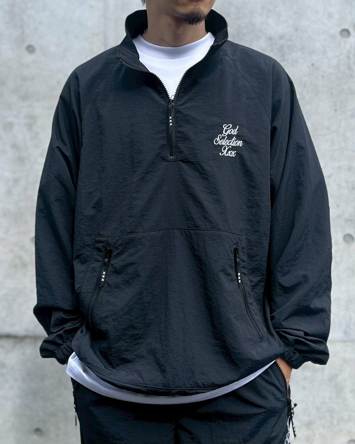 GOD SELECTION XXX(ゴッドセレクショントリプルエックス) / HALF ZIP