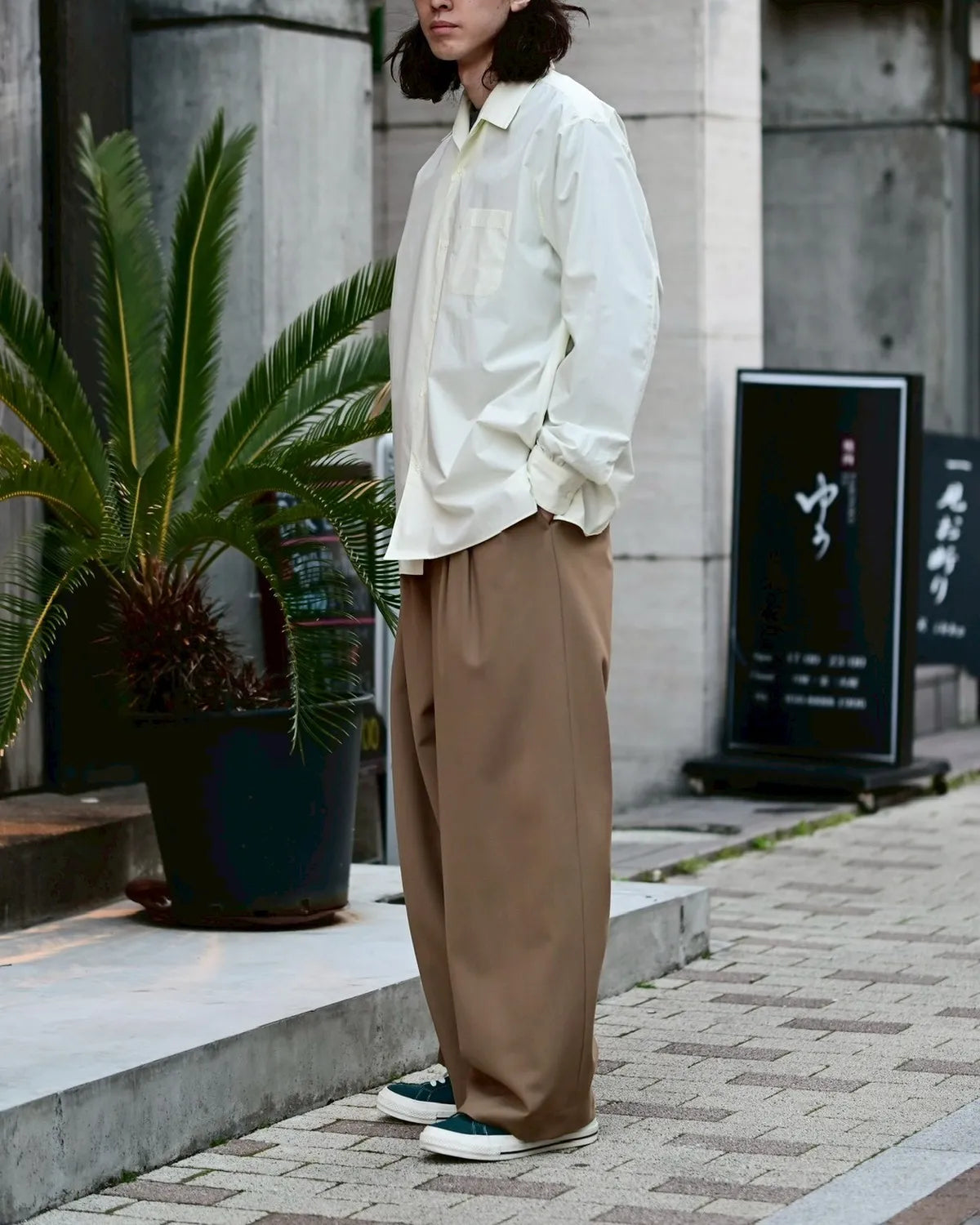 MARKAWARE(マーカウェア) / Survival Cloth® Tropical Triple Pleated MARKAWARE(マーカウェア) / Survival Cloth® Tropical Triple Pleated