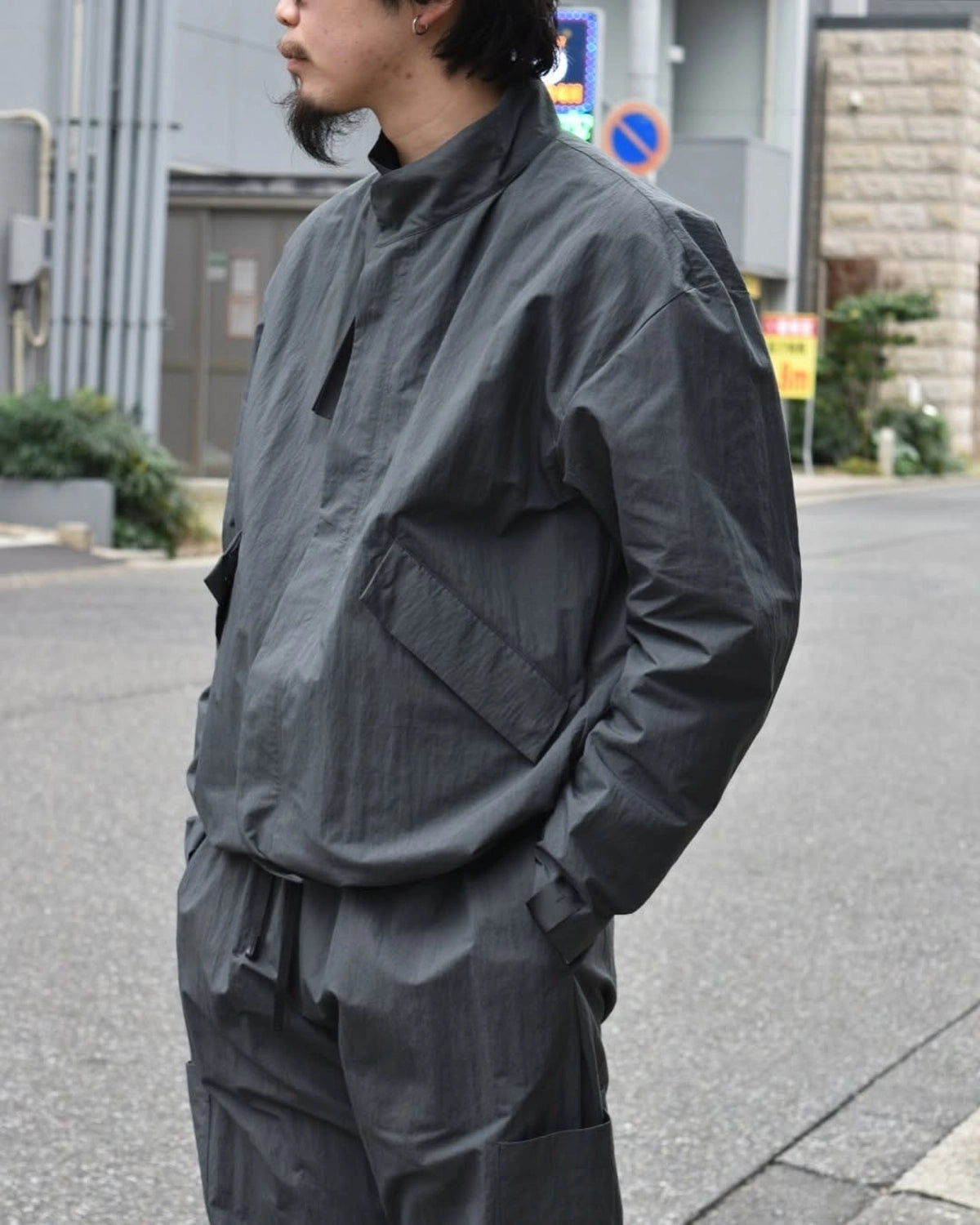 N.HOOLYWOOD COMPILE / STAND COLLAR BLOUSON (2251-BL04-008)