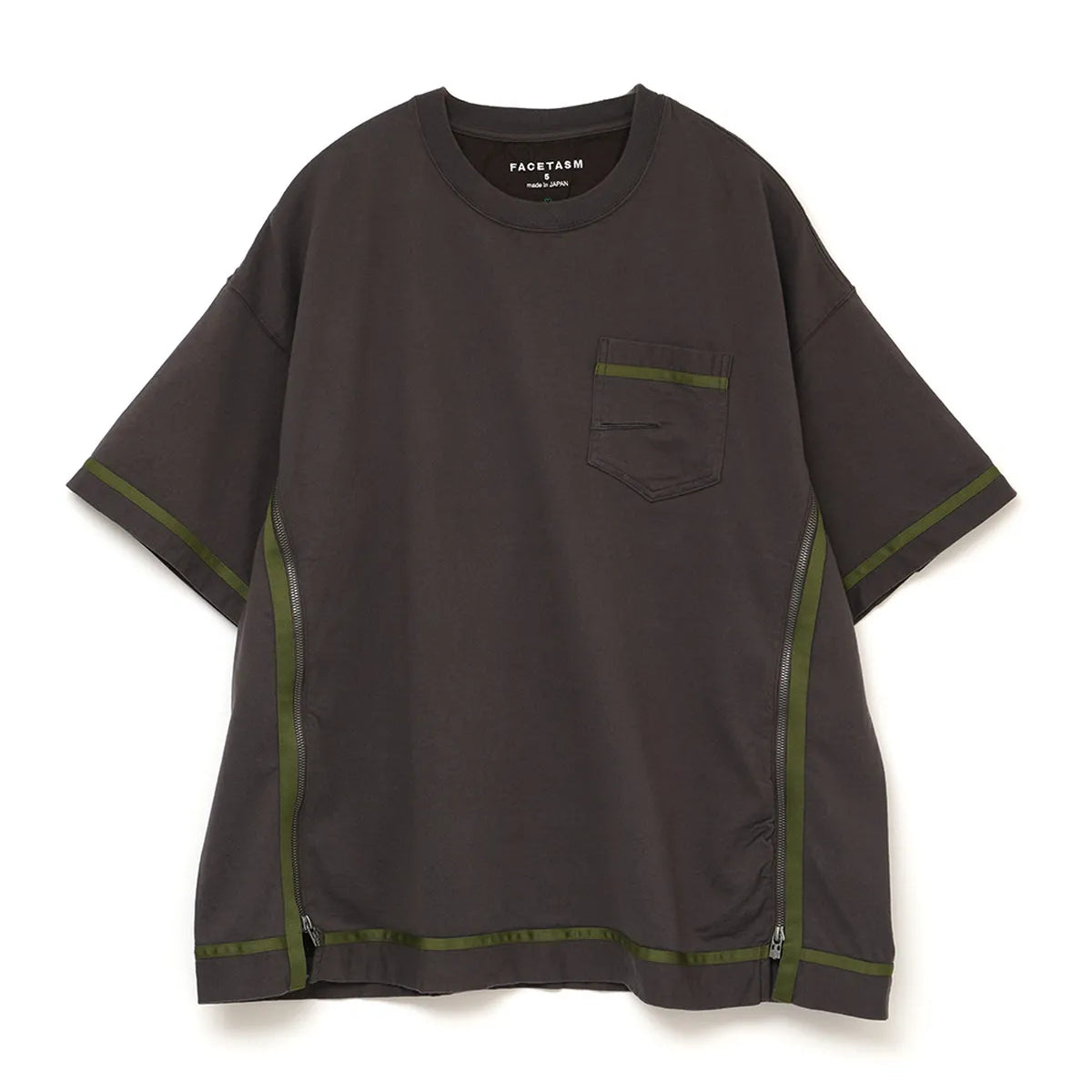 【希少日本製】FACETASM ファセッタズム BIG SHIRT 4 XL FACETASM(ファセッタズム) / CURVY SLIT BIG TEE | 公式通販・JACK in
