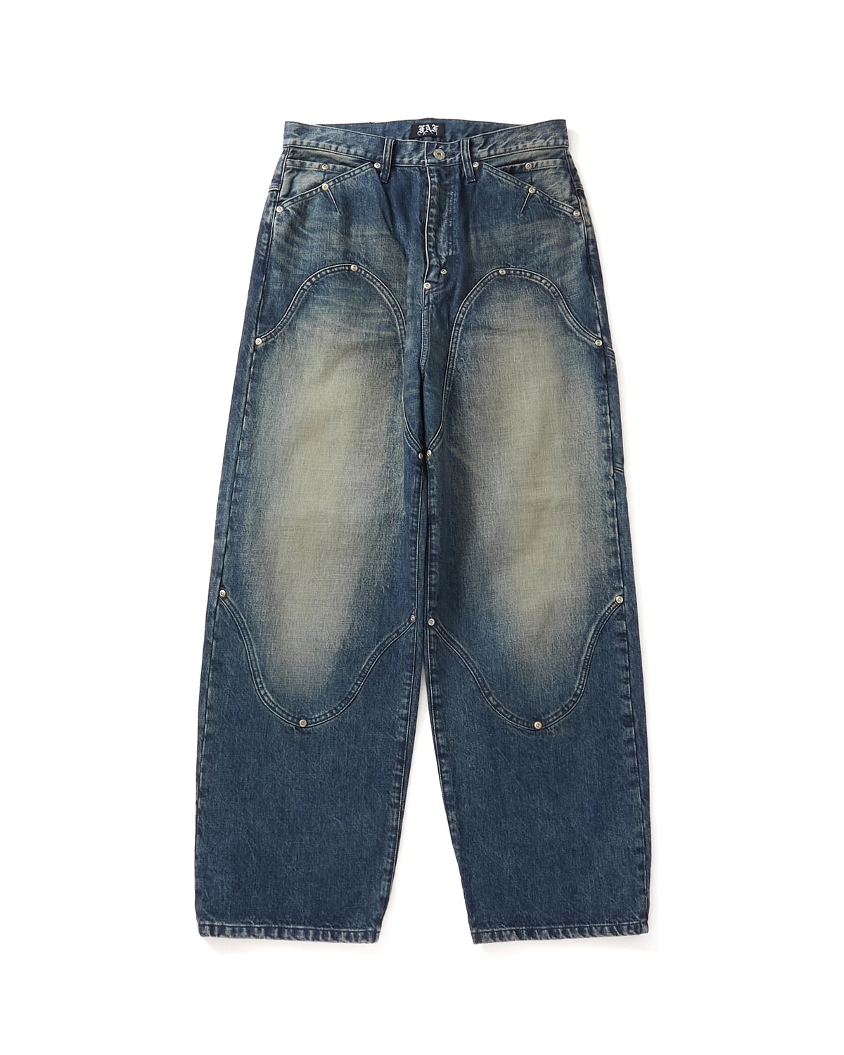 FAF/Fake As Flowers の NEWCOMMUNE Baggy Denim Pants (004121402)