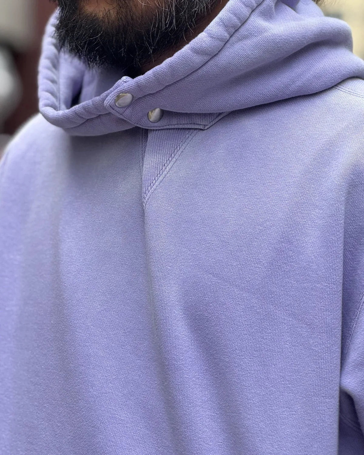 A.PRESSE / Vintage Attached Snap Hood Sweat Parka (26AAP-05-13)