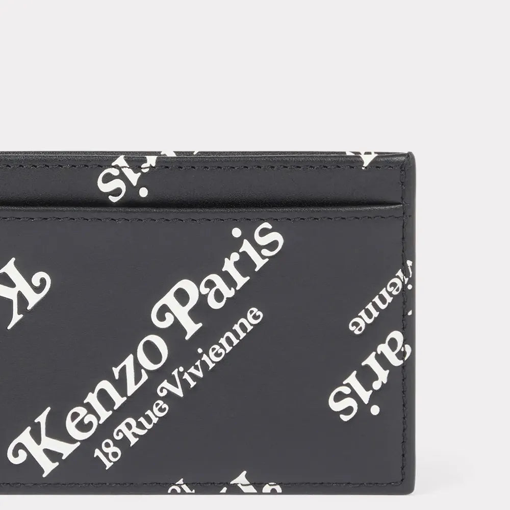 켄조 / × Verdy 'KENZOGRAM' Leather Card Case 