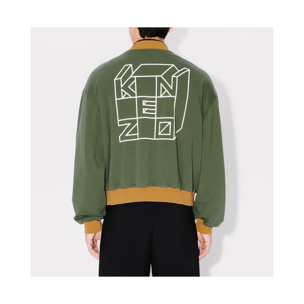 KENZO / 'KENZO KUBE' リバーシブル ボンバー (FE65BL2014MB)