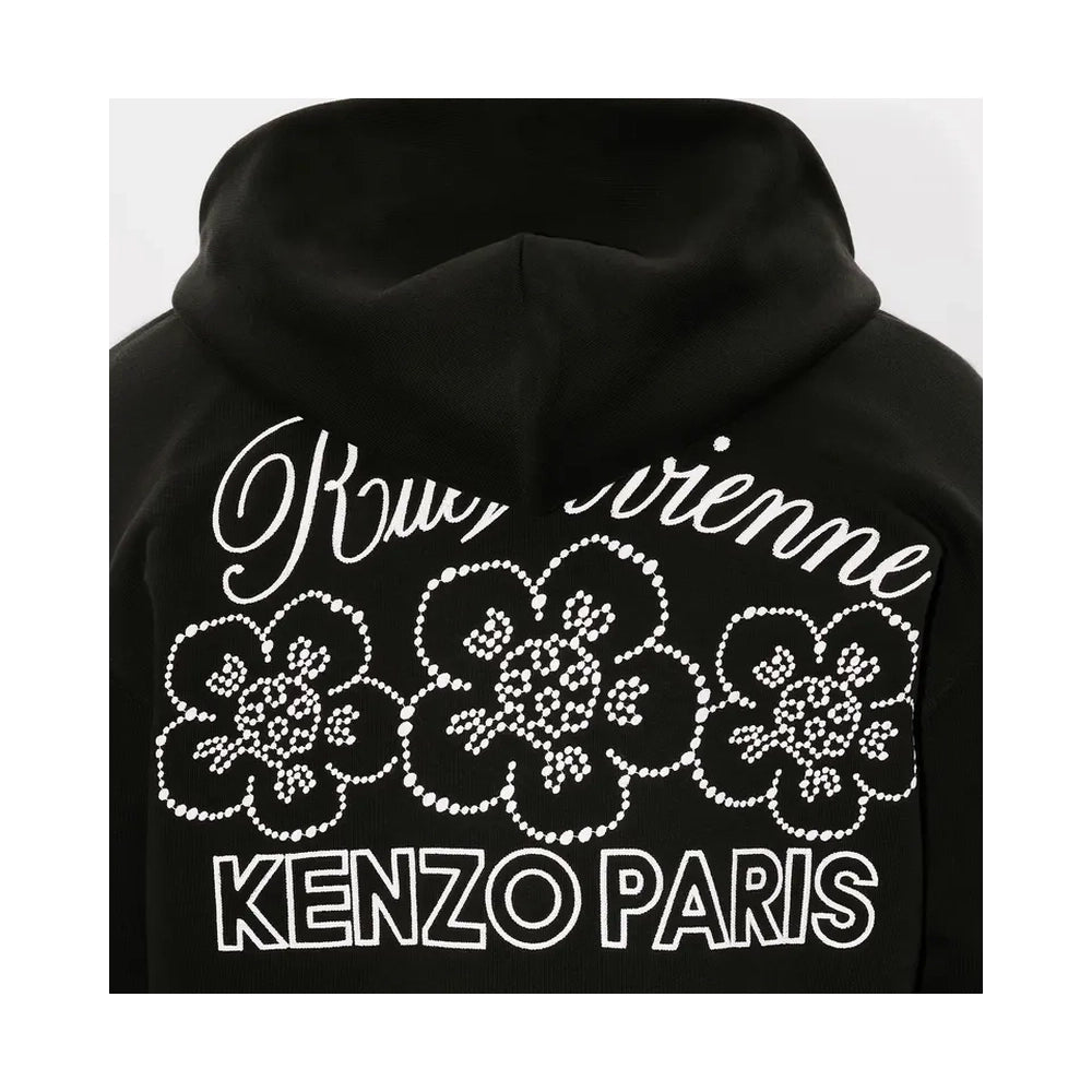 KENZO / 'KENZO Constellation' エンブロイダリー ジップ フーディー (FE65SW2294MG)