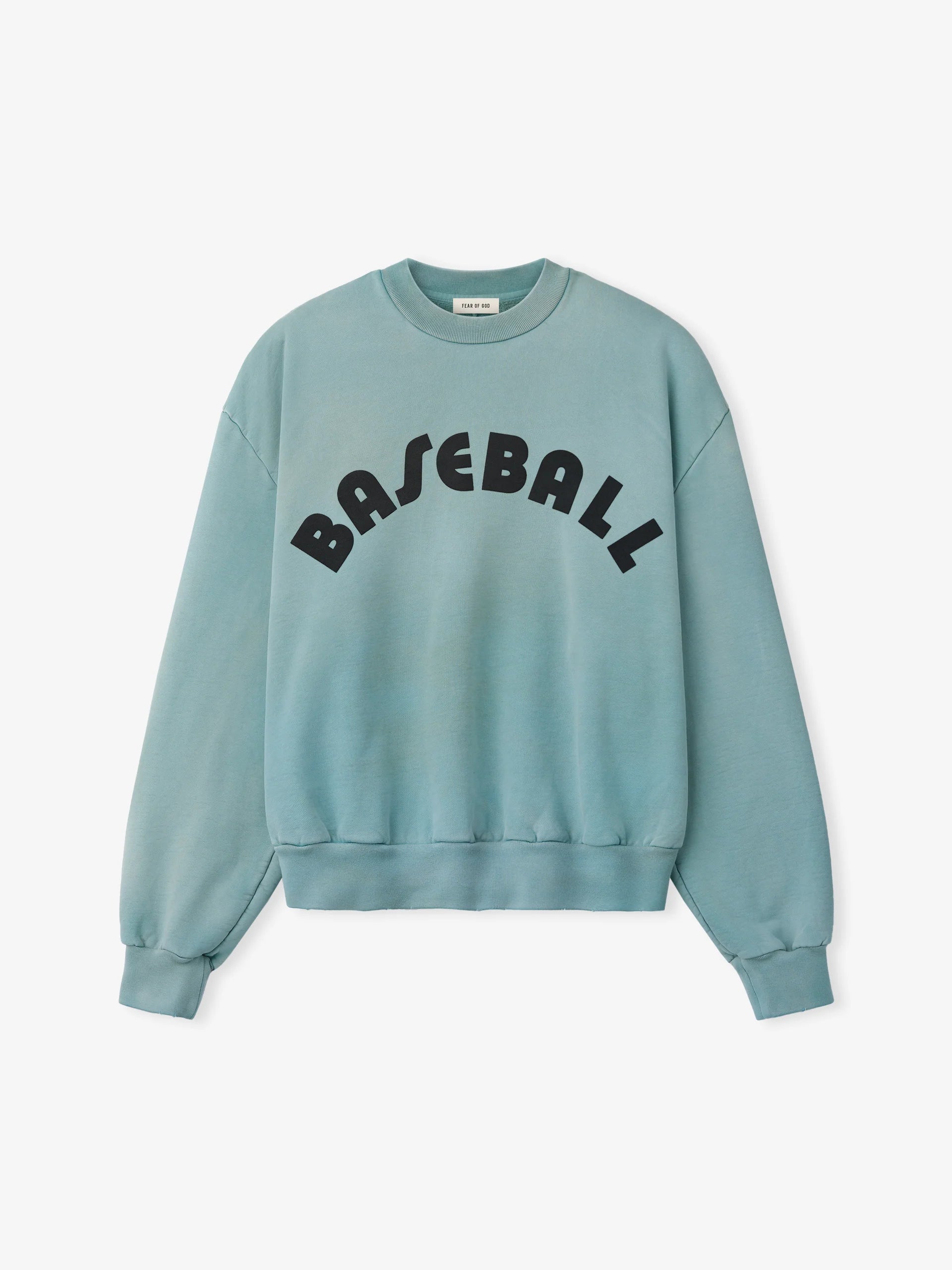 FEAR OF GOD の BASEBALL CLASSIC FIT HALF RAGLAN SWEATSHIRT (FG9M12-9934BHF)