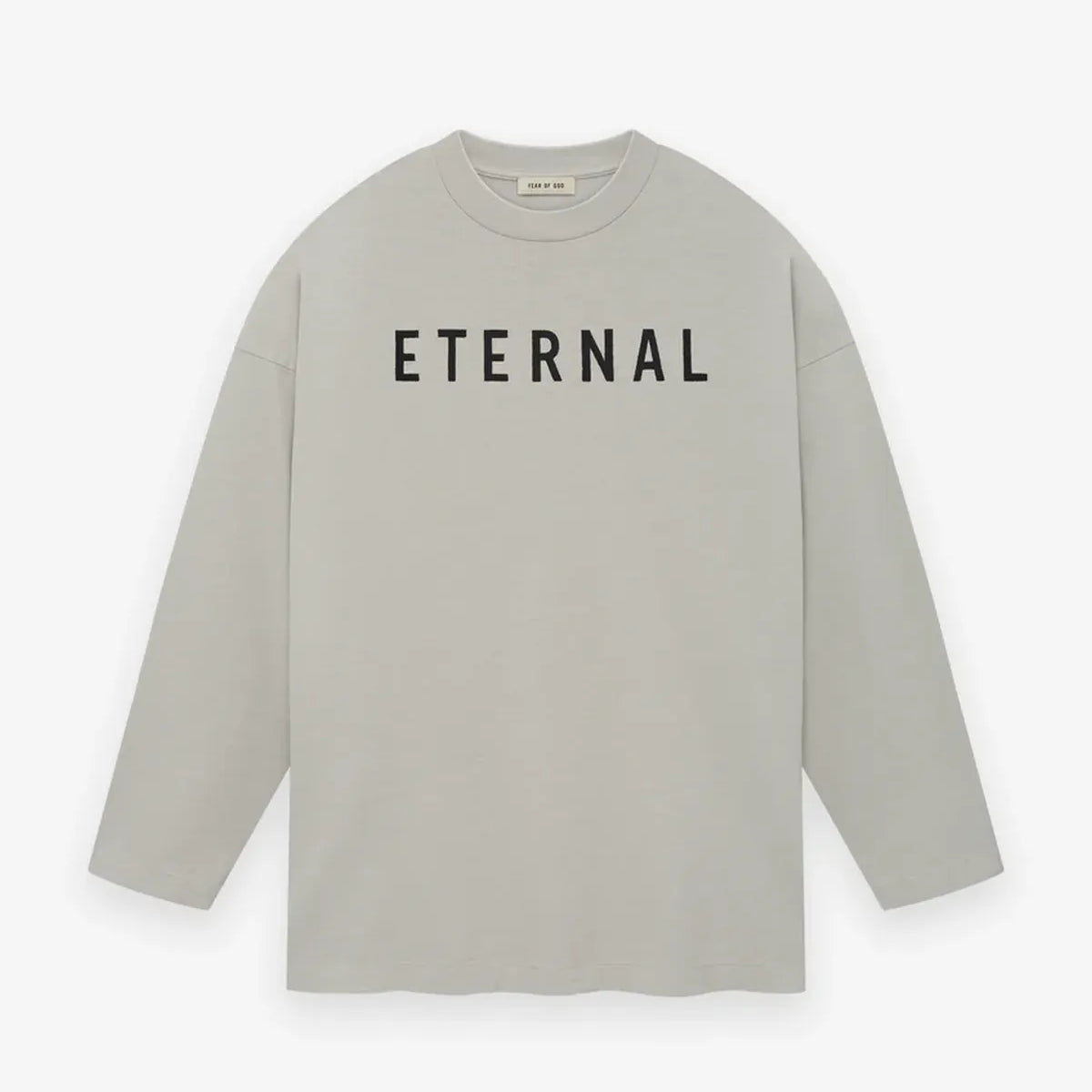 Tシャツ・カットソー FEAR OF GOD ETERNAL LONG SLEEVE TEE (FGE2505111HWJ 001) Eternal Long Sleeve Tee in Black | Fear of God ETERNAL