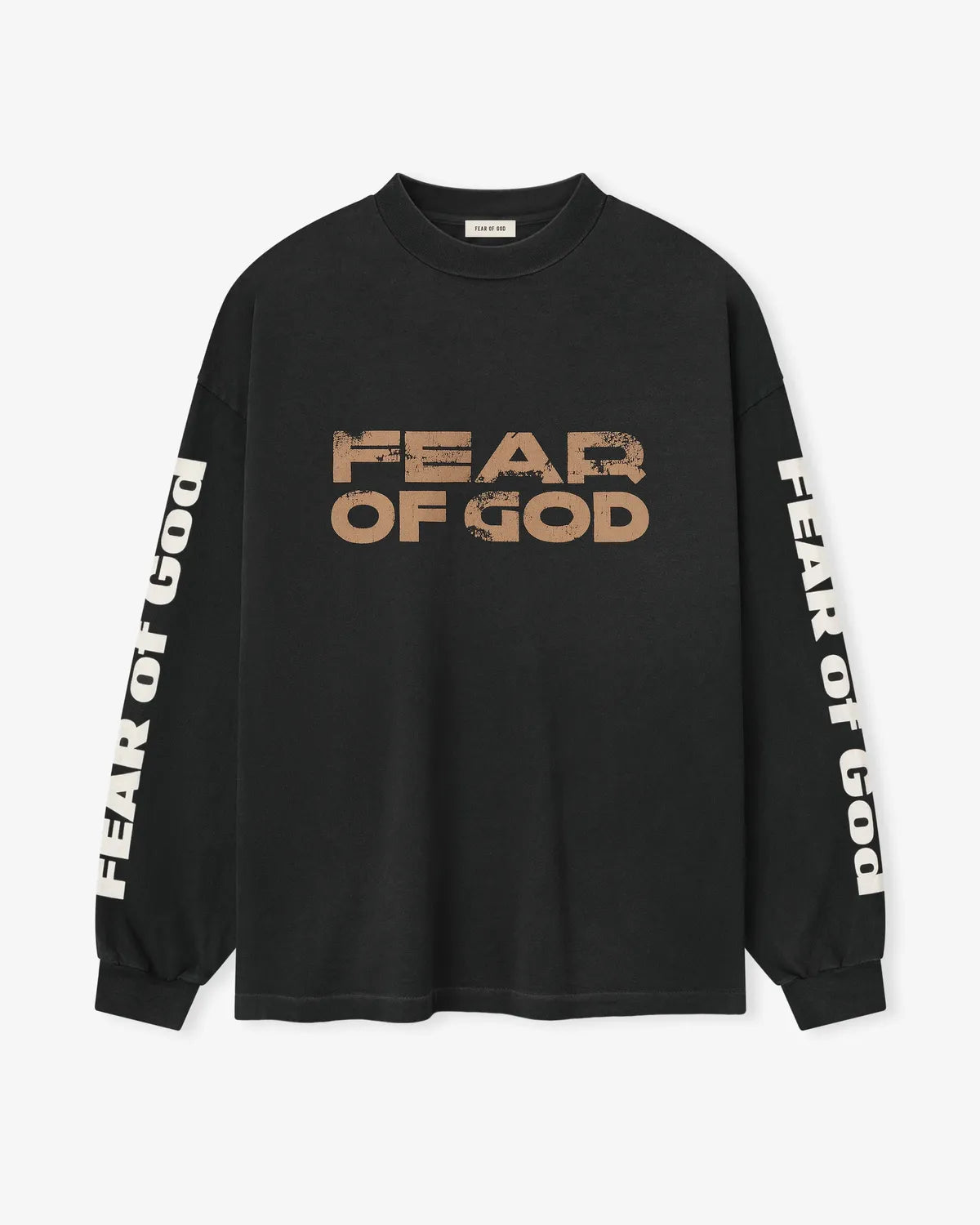FEAR OF GOD の RELAXED FEAR OF GOD LS TEE (FG25FW10-10402HWJUS)