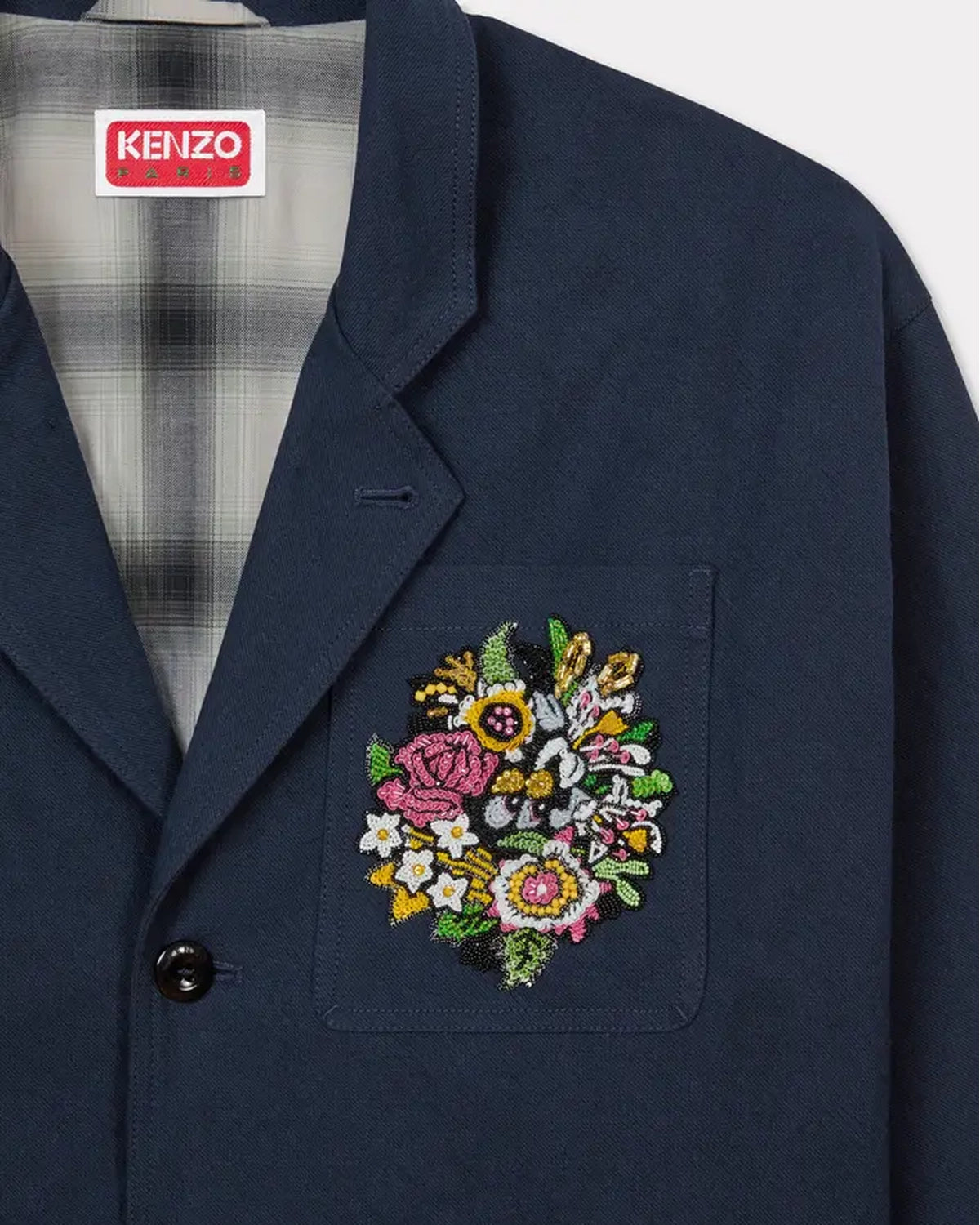 KENZO × Verdy / 'KENZO by Verdy' エンブロイド ワークウエア ジャケット (FF55VE2319GV)