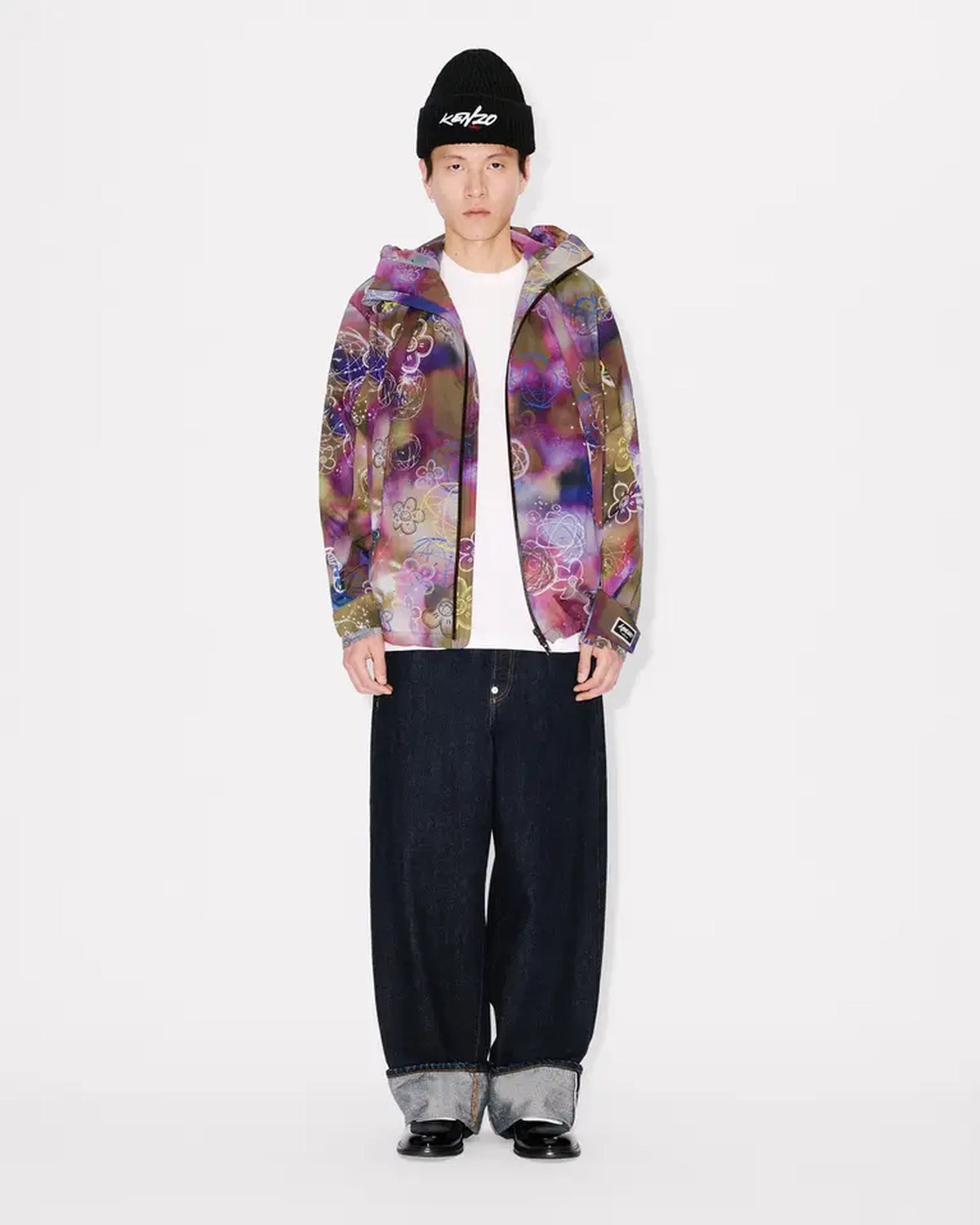 KENZO x Futura / 'Kenzo x Futura 2000' ショート ウインドブレーカー (FF65BL1779ND)