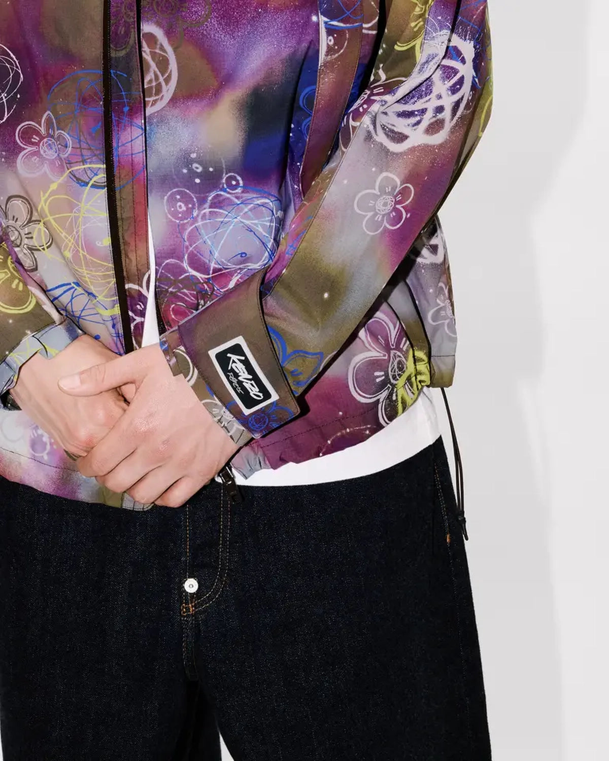 KENZO x Futura / 'Kenzo x Futura 2000' ショート ウインドブレーカー (FF65BL1779ND)