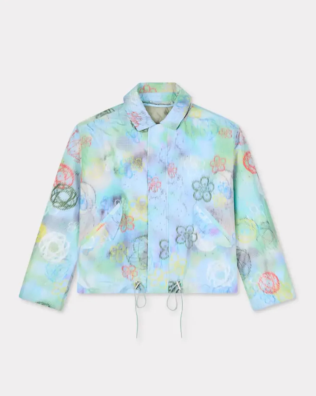 KENZO  / 'Kenzo x Futura 2000' ショート パーカ (FF65BL264912)