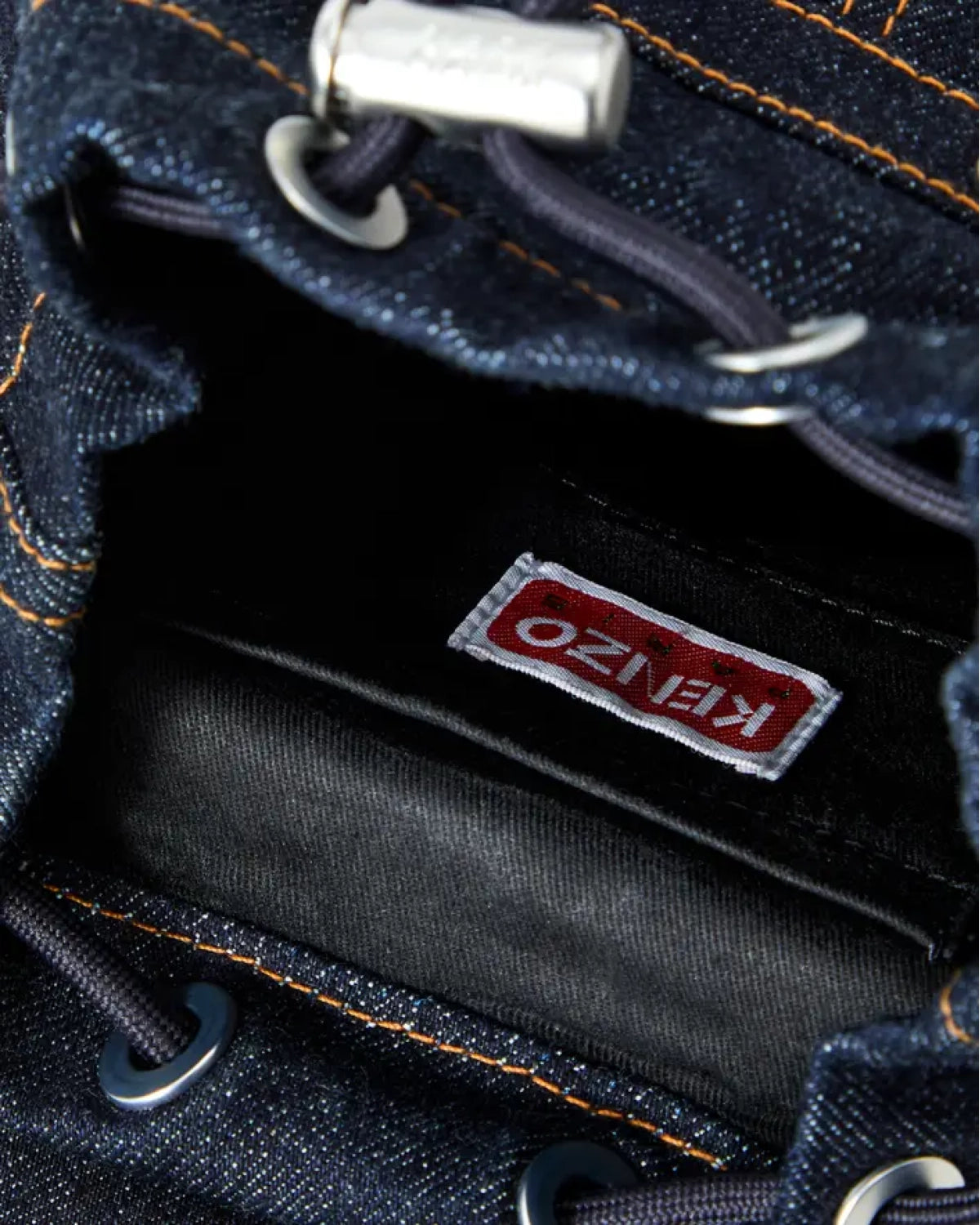 KENZO / 'KENZO Five Pockets' ミニ バックパック イン デニムライク ツイル (FG58SA403F23)