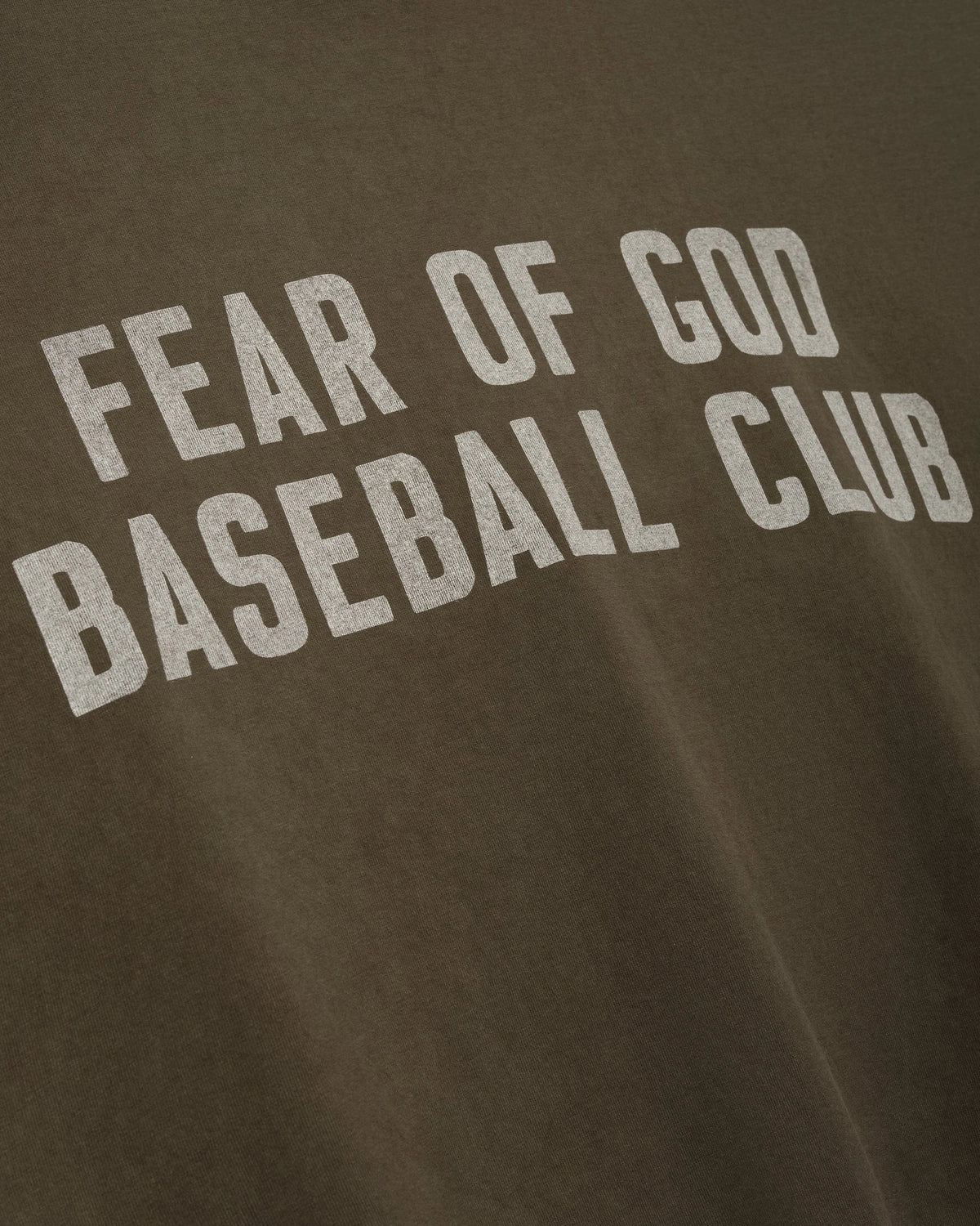 FEAR OF GOD(フィアオブゴッド) / BASEBALL CLUB SS TEE | 公式通販 FEAR OF GOD(フィアオブゴッド) / BASEBALL CLUB SS TEE | 公式通販