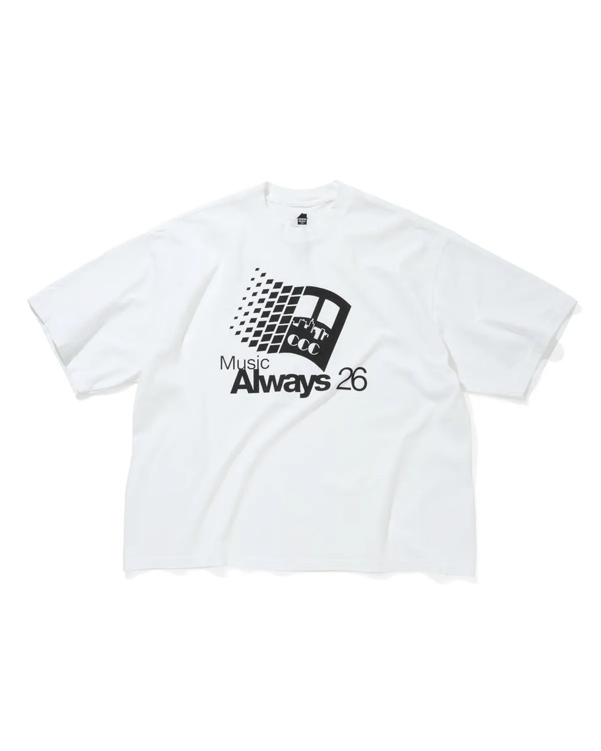 CITY COUNTRY CITY / ×ISNESS MUSIC COTTON T-SHIRT MUSIC ALWAYS (CCC-263T011)