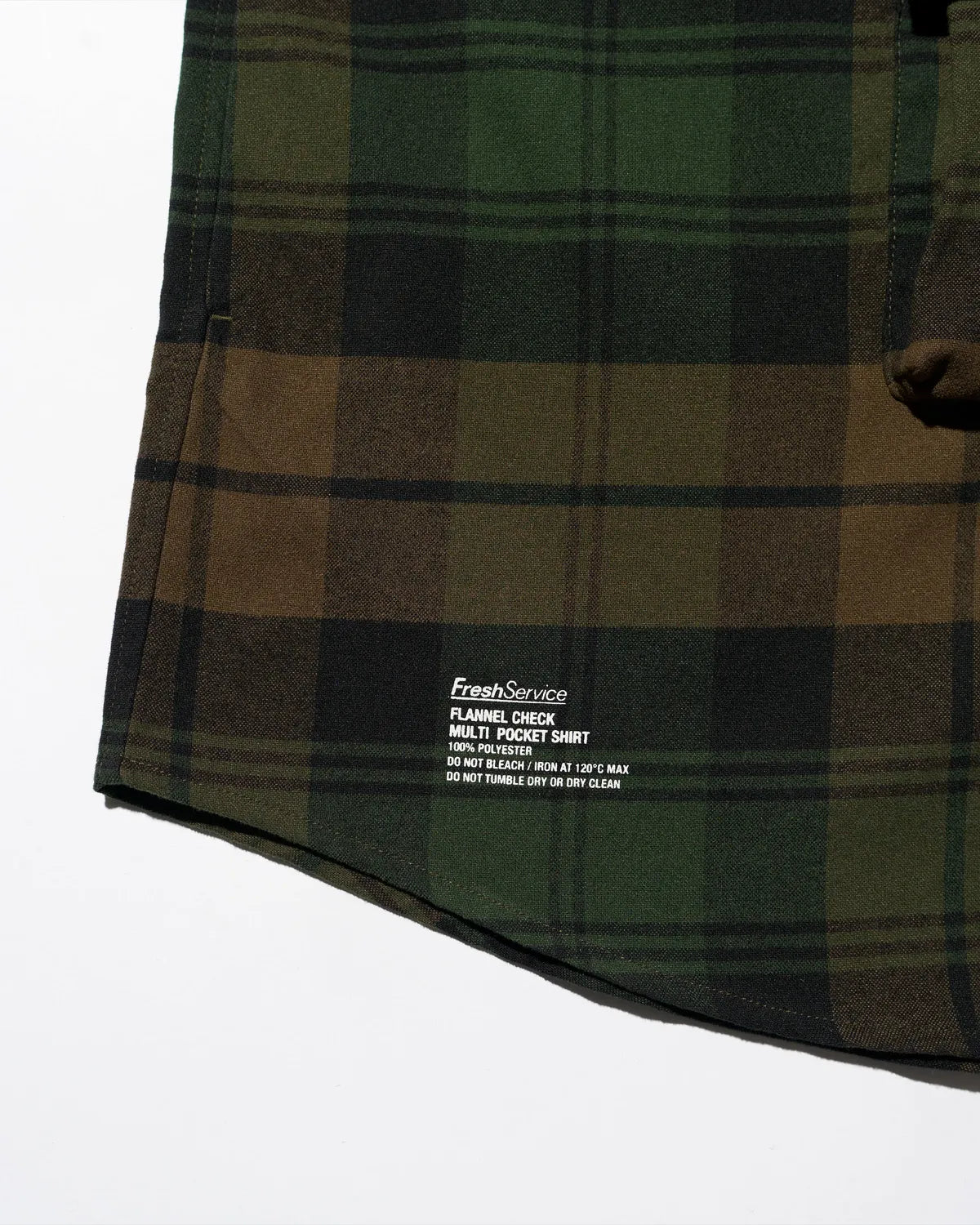 FreshService / FLANNEL CHECK MULTI POCKET SHIRT (FSC254-50059)
